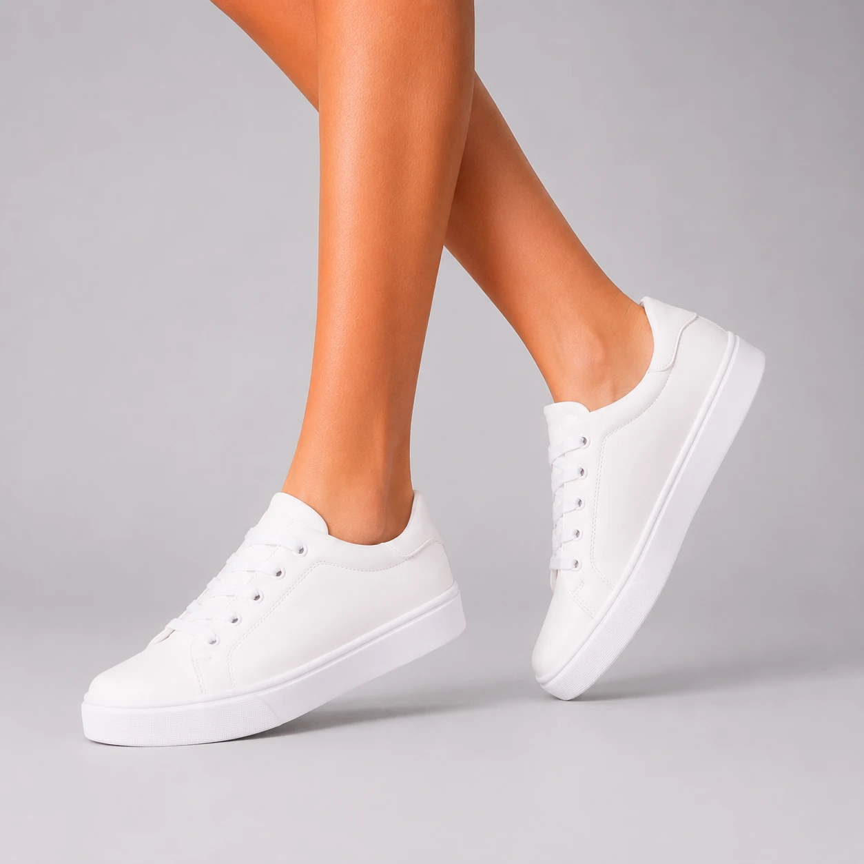 ZAPATILLAS URBANAS MUJER SPLIT BLANCO - 3