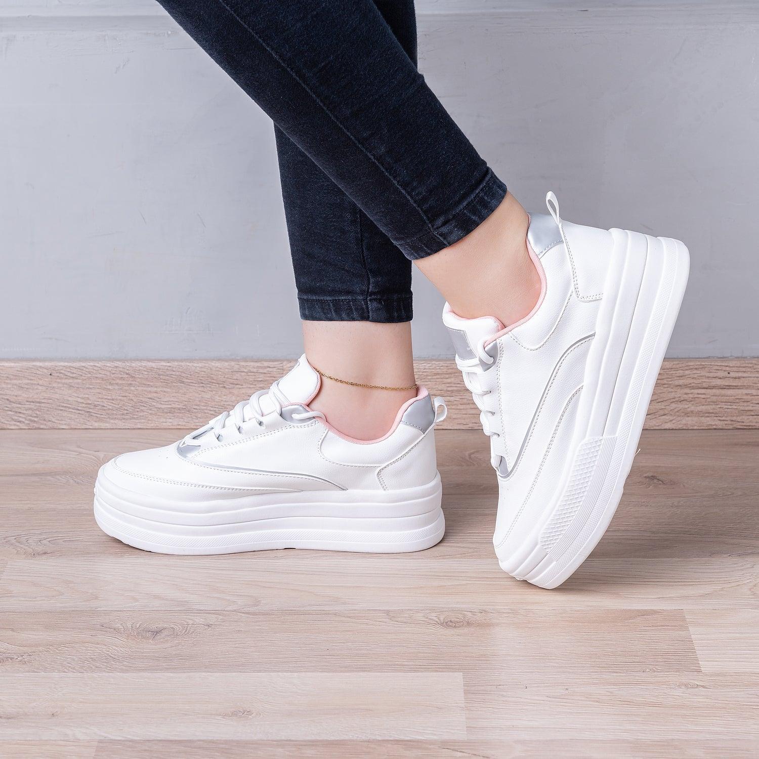 ZAPATILLAS URBANAS MUJER STEPHEN BLANCO - 1