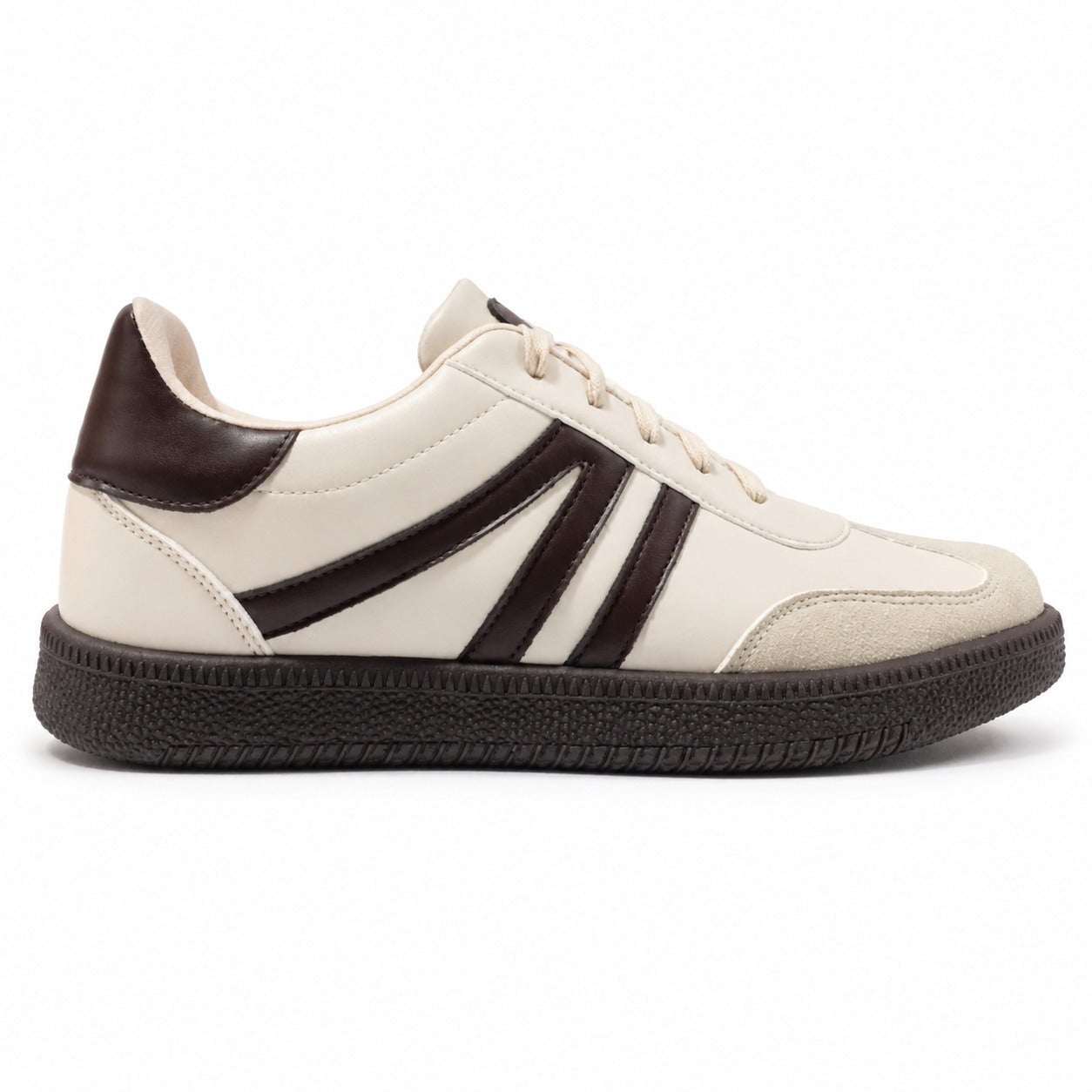 ZAPATILLAS URBANAS MUJER MEFI BEIGE - 1