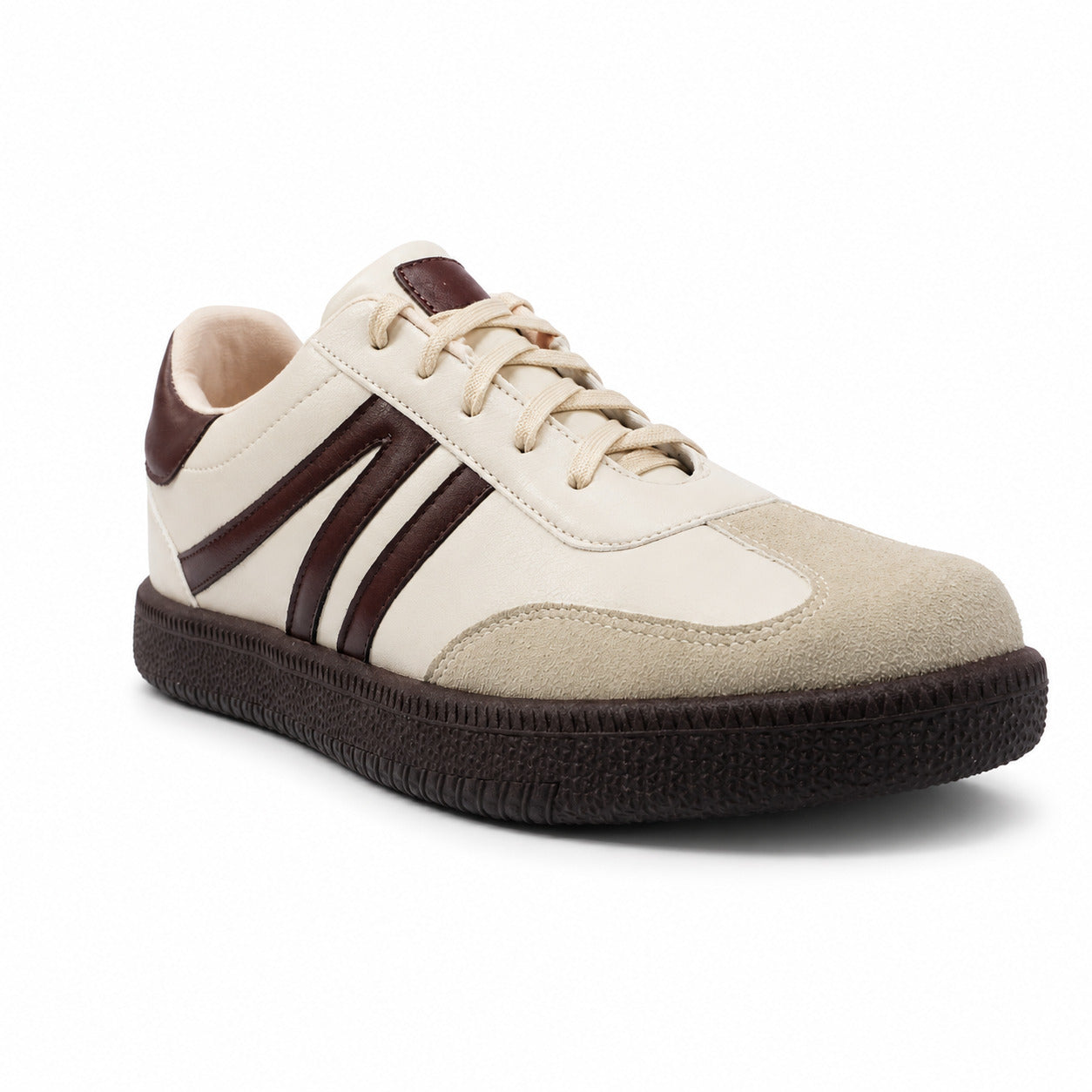 ZAPATILLAS URBANAS MUJER MEFI BEIGE - 2