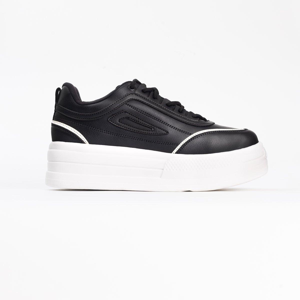 ZAPATILLAS URBANAS MUJER QUEPOS NEGRO - 4