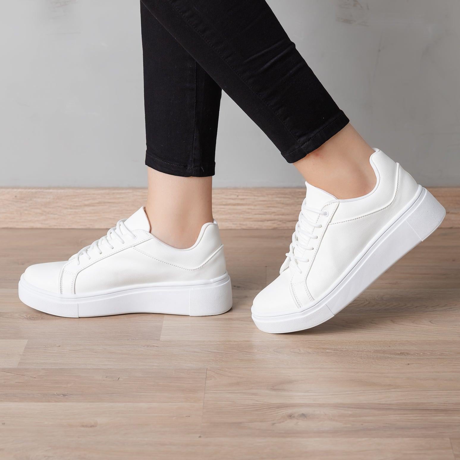ZAPATILLAS URBANAS MUJER YALTA BLANCO - 1