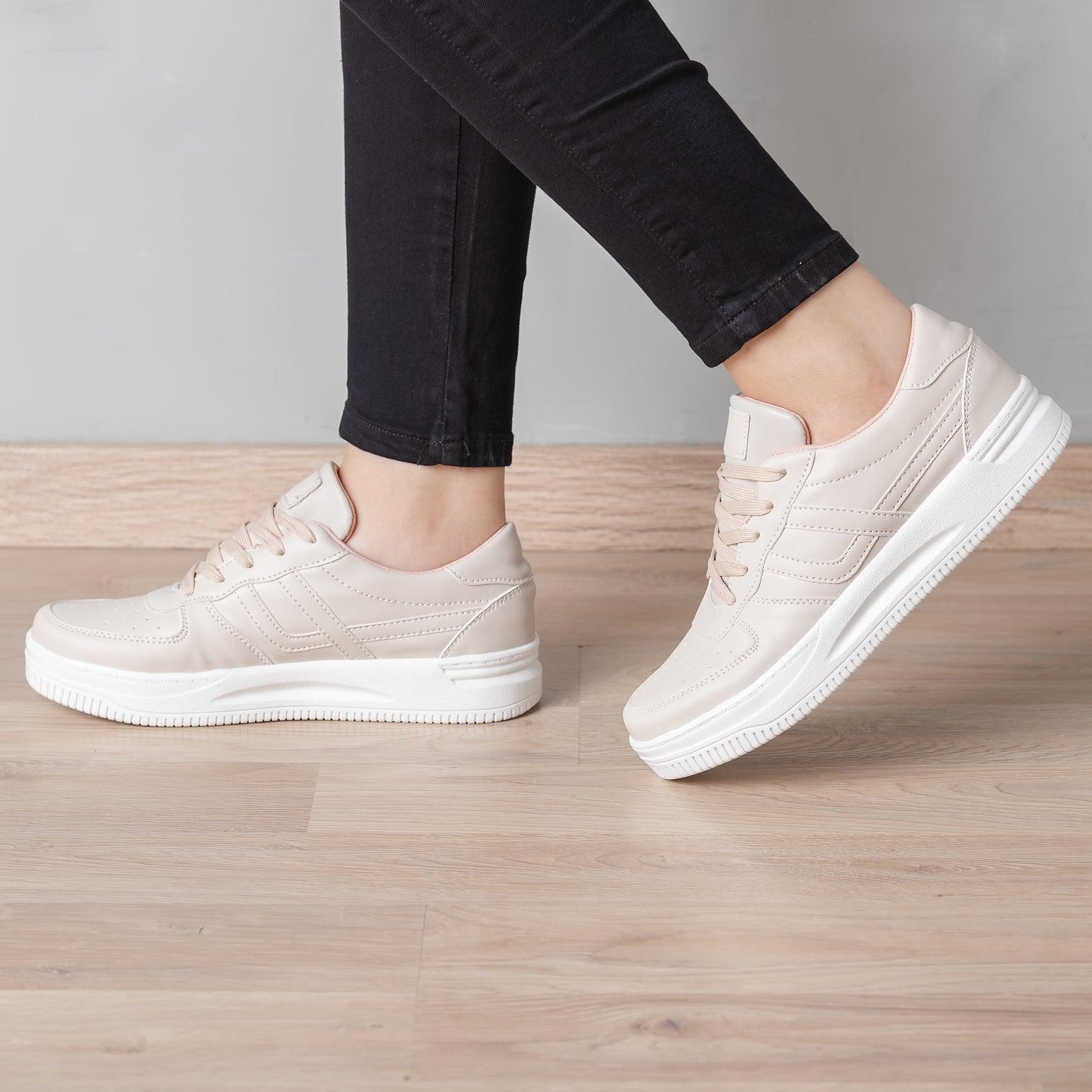 ZAPATILLAS URBANAS MUJER LUAR BEIGE - 1