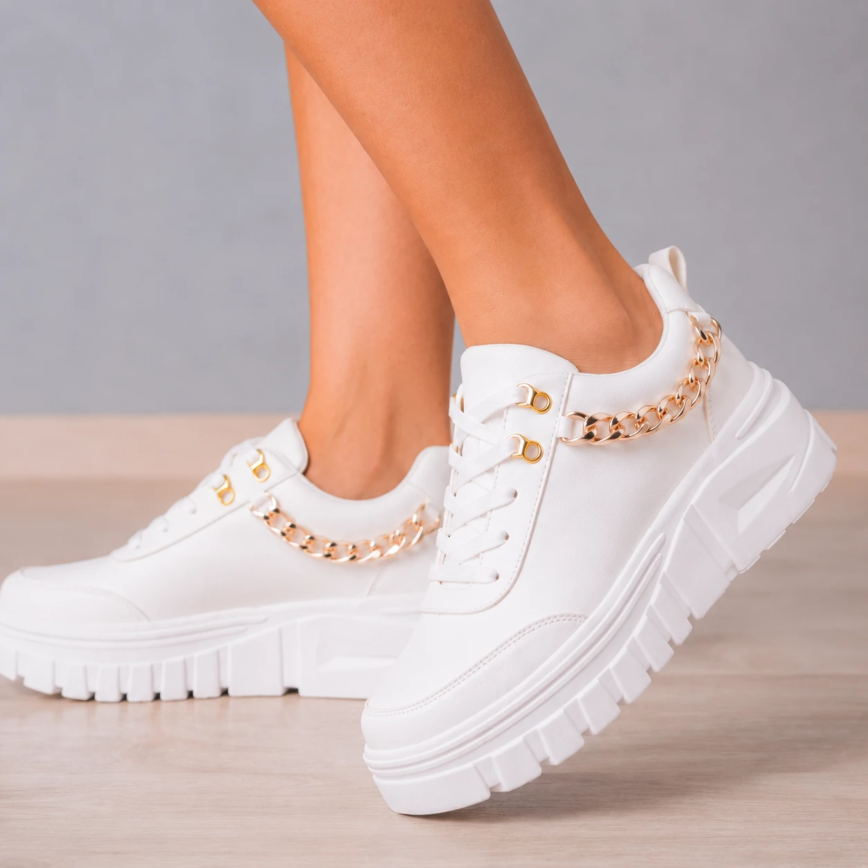 ZAPATILLAS URBANAS MUJER MONTPELIER BLANCO - 1