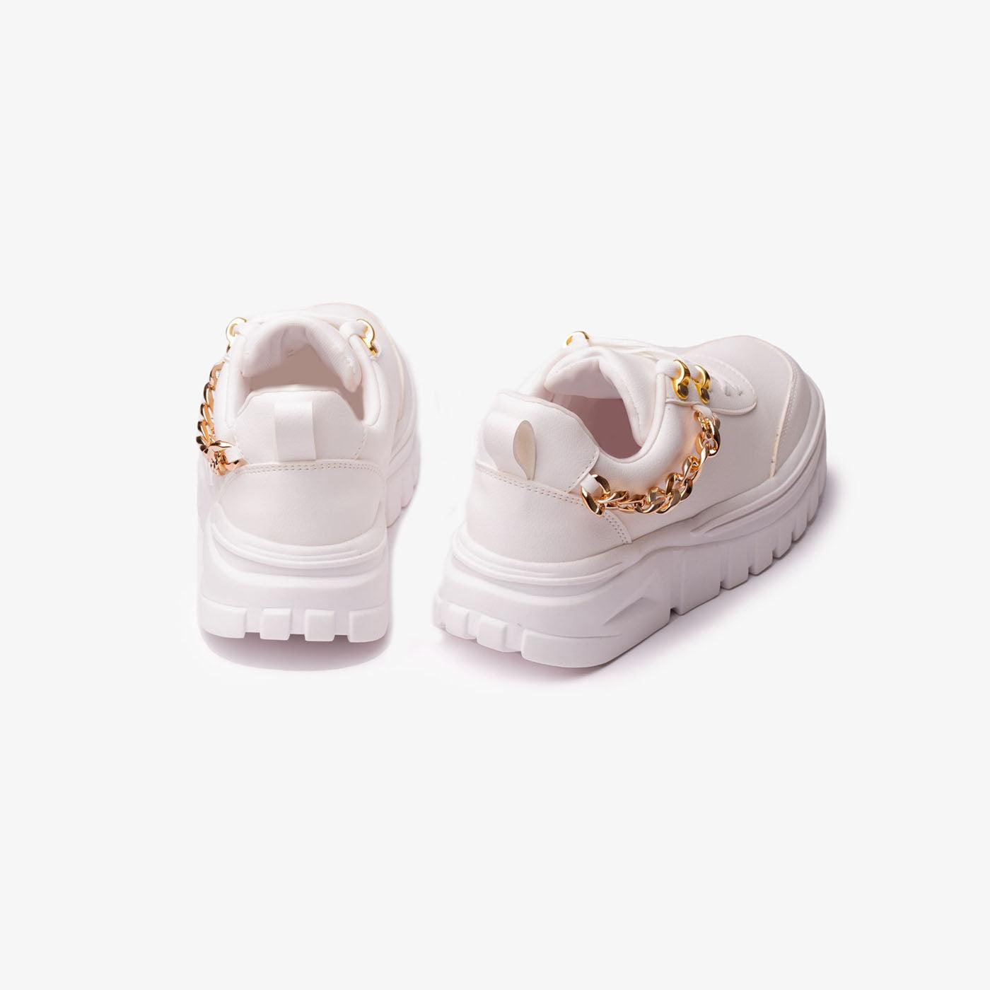 ZAPATILLAS URBANAS MUJER MONTPELIER BLANCO - 4