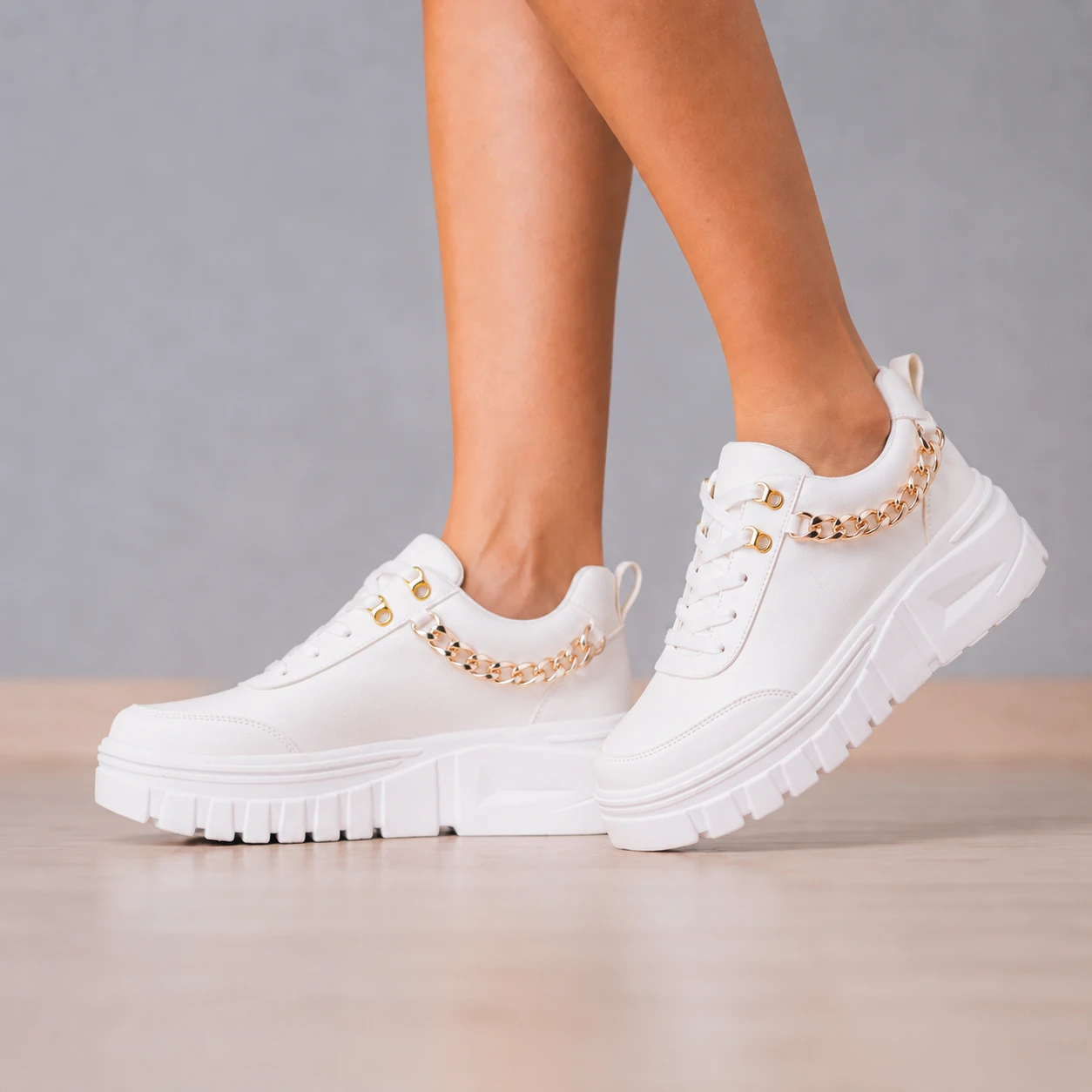 ZAPATILLAS URBANAS MUJER MONTPELIER BLANCO - 6