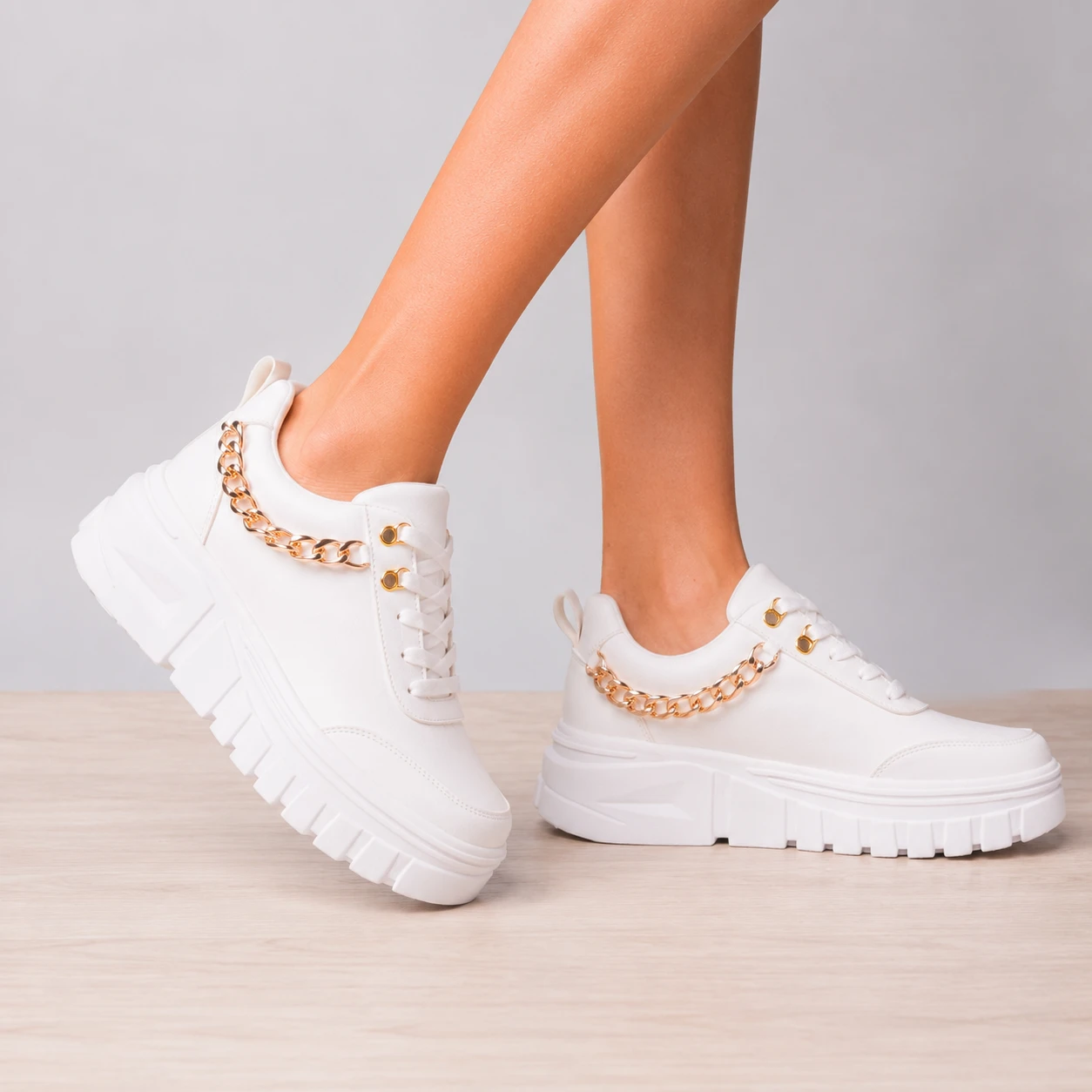 ZAPATILLAS URBANAS MUJER MONTPELIER BLANCO - 7