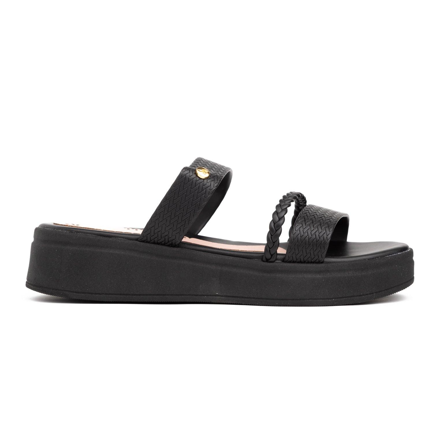 SANDALIAS CASUALES MUJER BRICEYDA NEGRO - 4