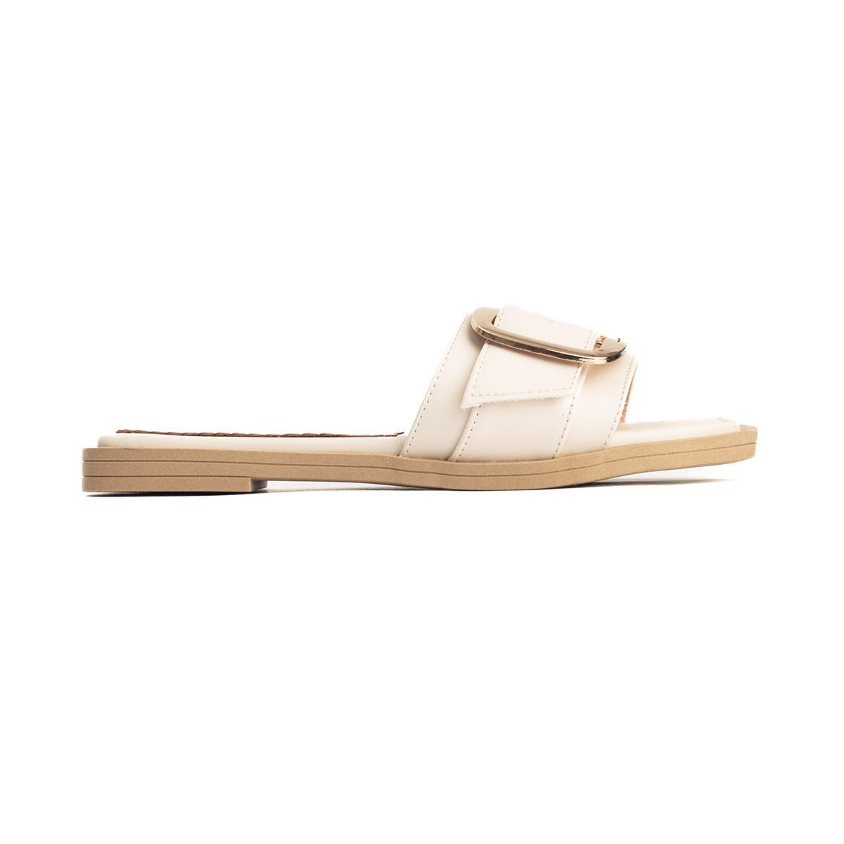 SANDALIAS CASUALES MUJER WILKENS HUESO - 4