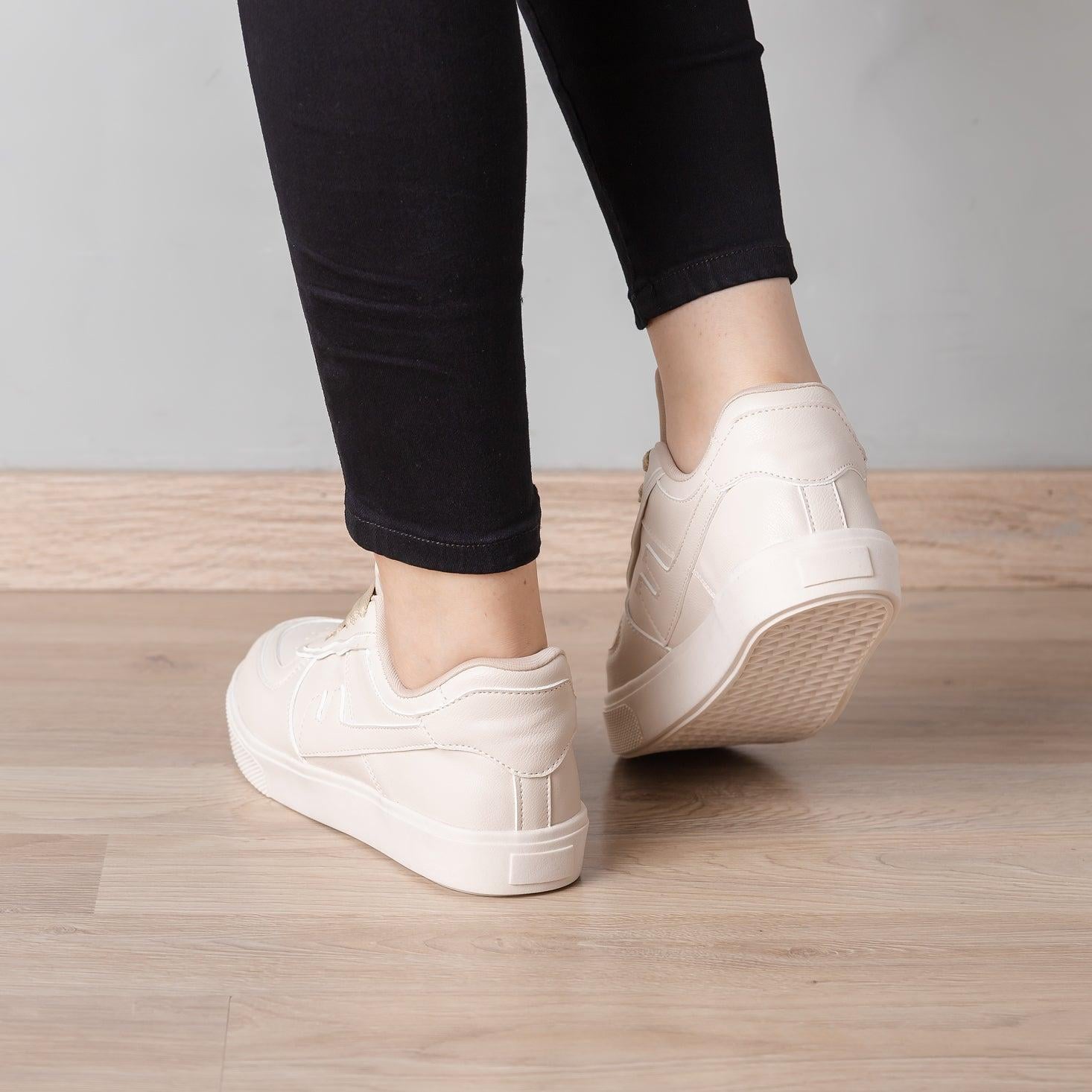 ZAPATILLAS URBANAS MUJER KEYS BEIGE - 3