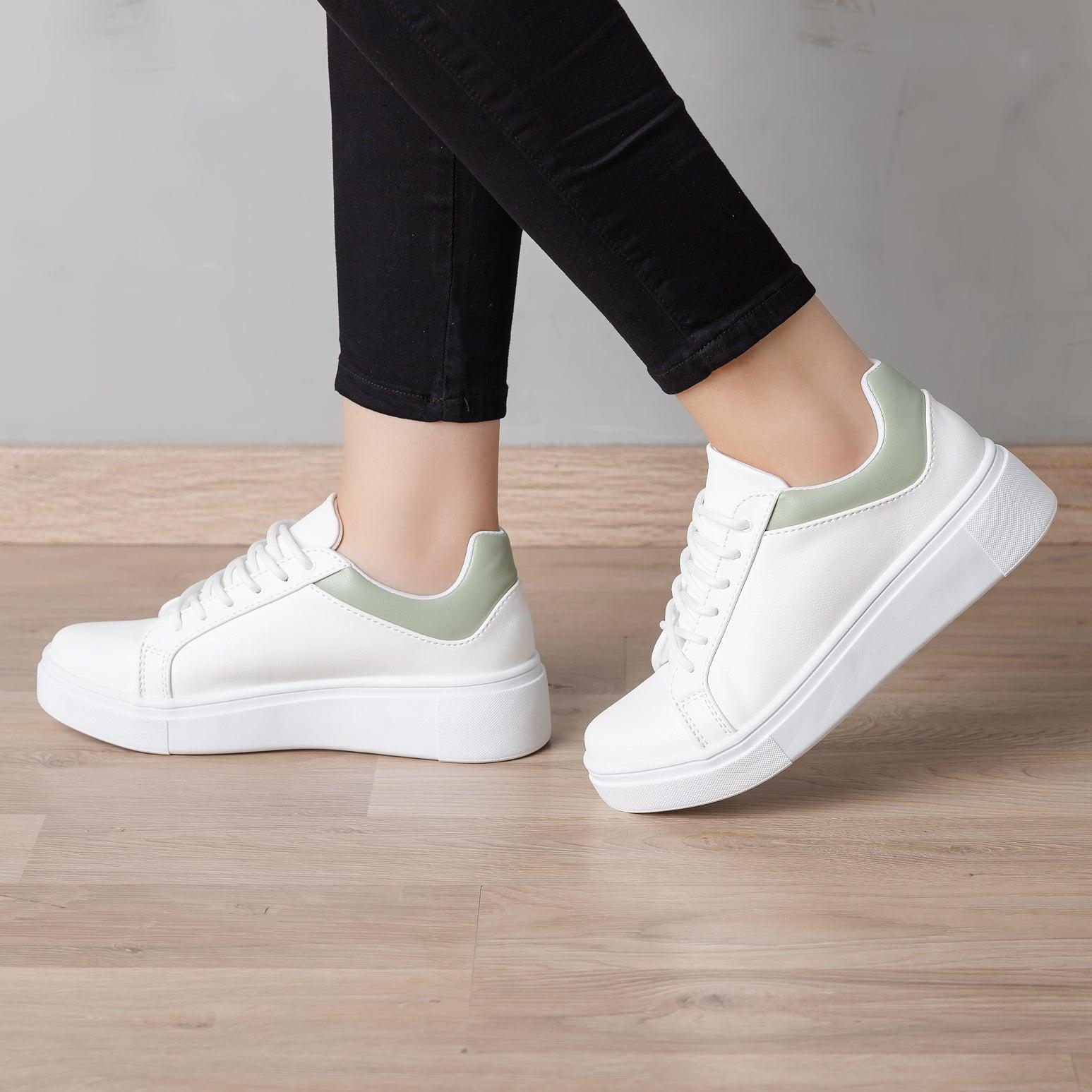 ZAPATILLAS URBANAS MUJER YALTA VERDE - 1