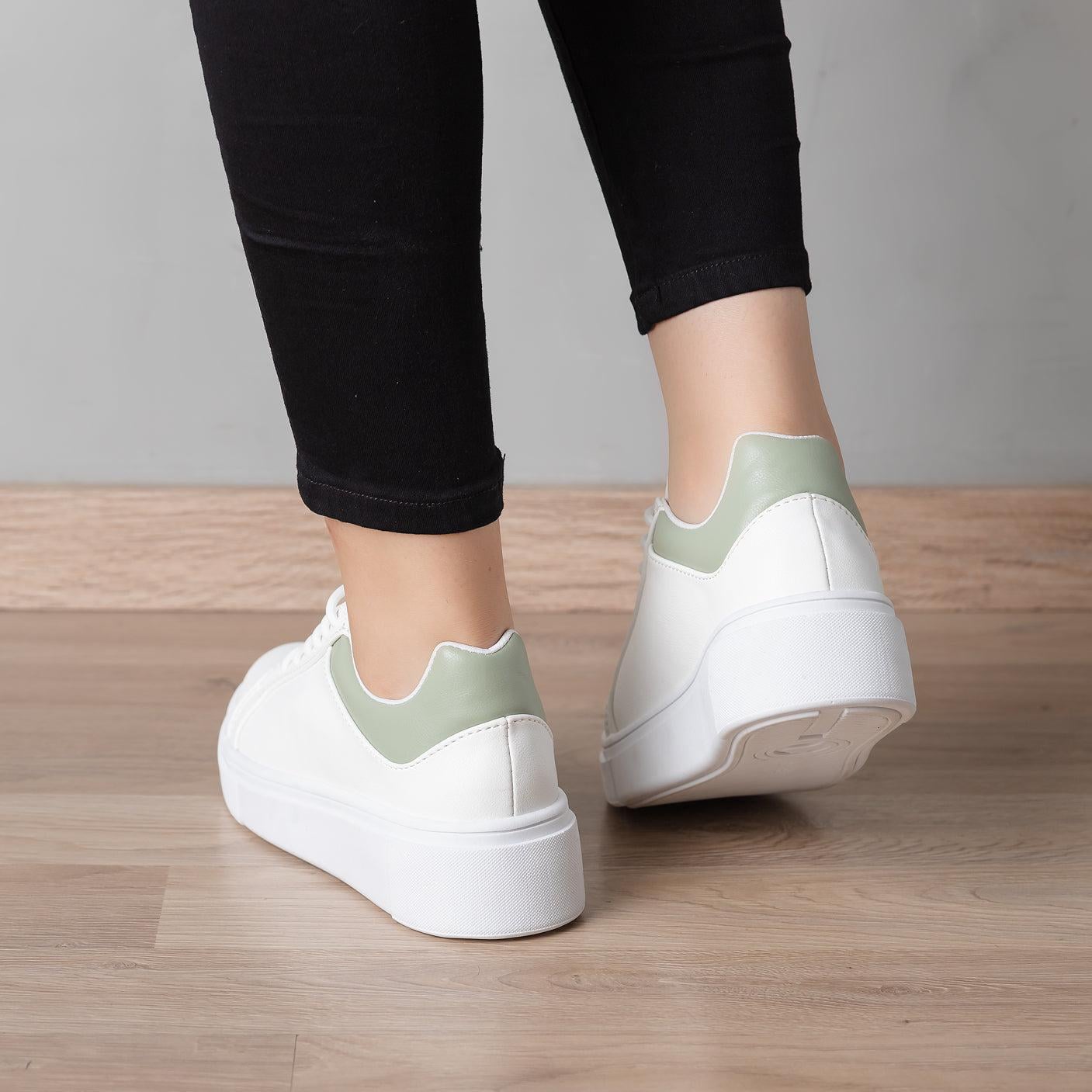 ZAPATILLAS URBANAS MUJER YALTA VERDE - 3
