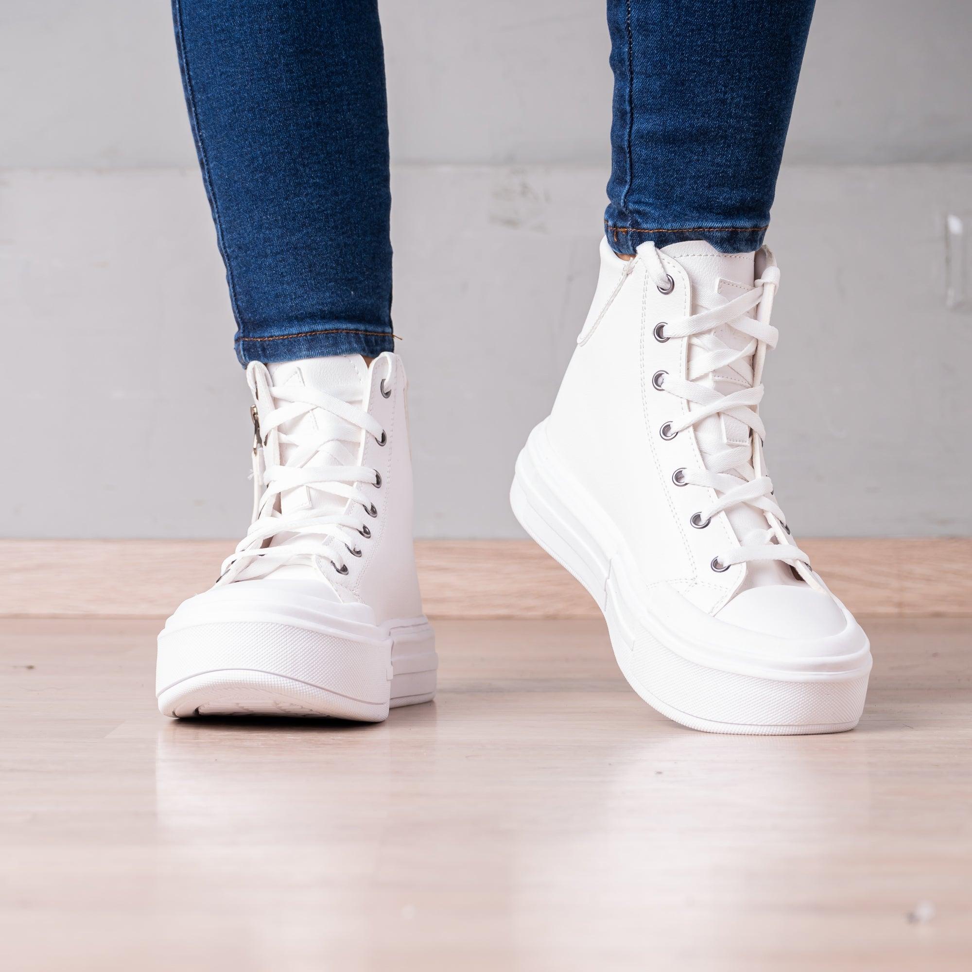 ZAPATILLAS URBANAS MUJER YUZHEN BLANCO - 2