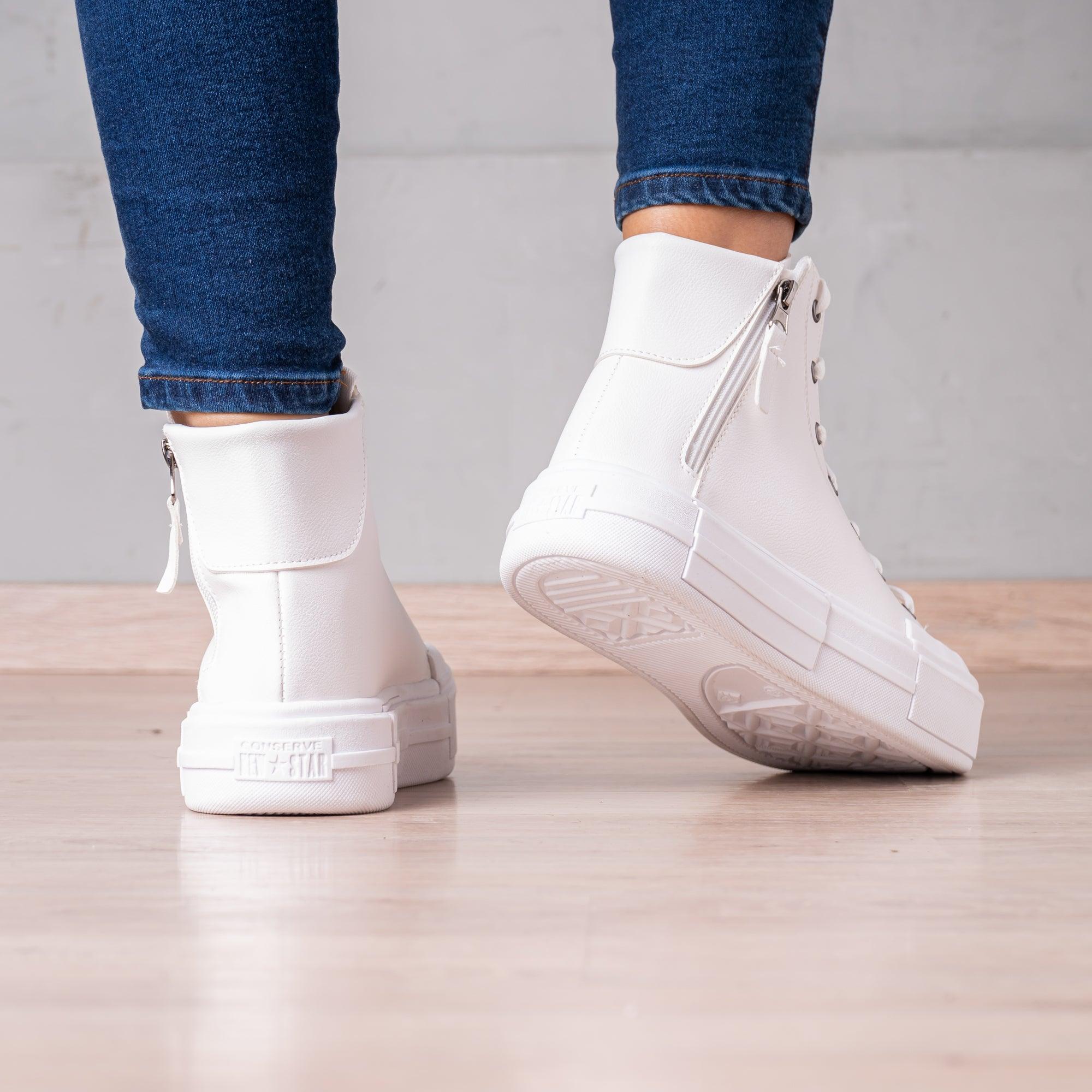 ZAPATILLAS URBANAS MUJER YUZHEN BLANCO - 3