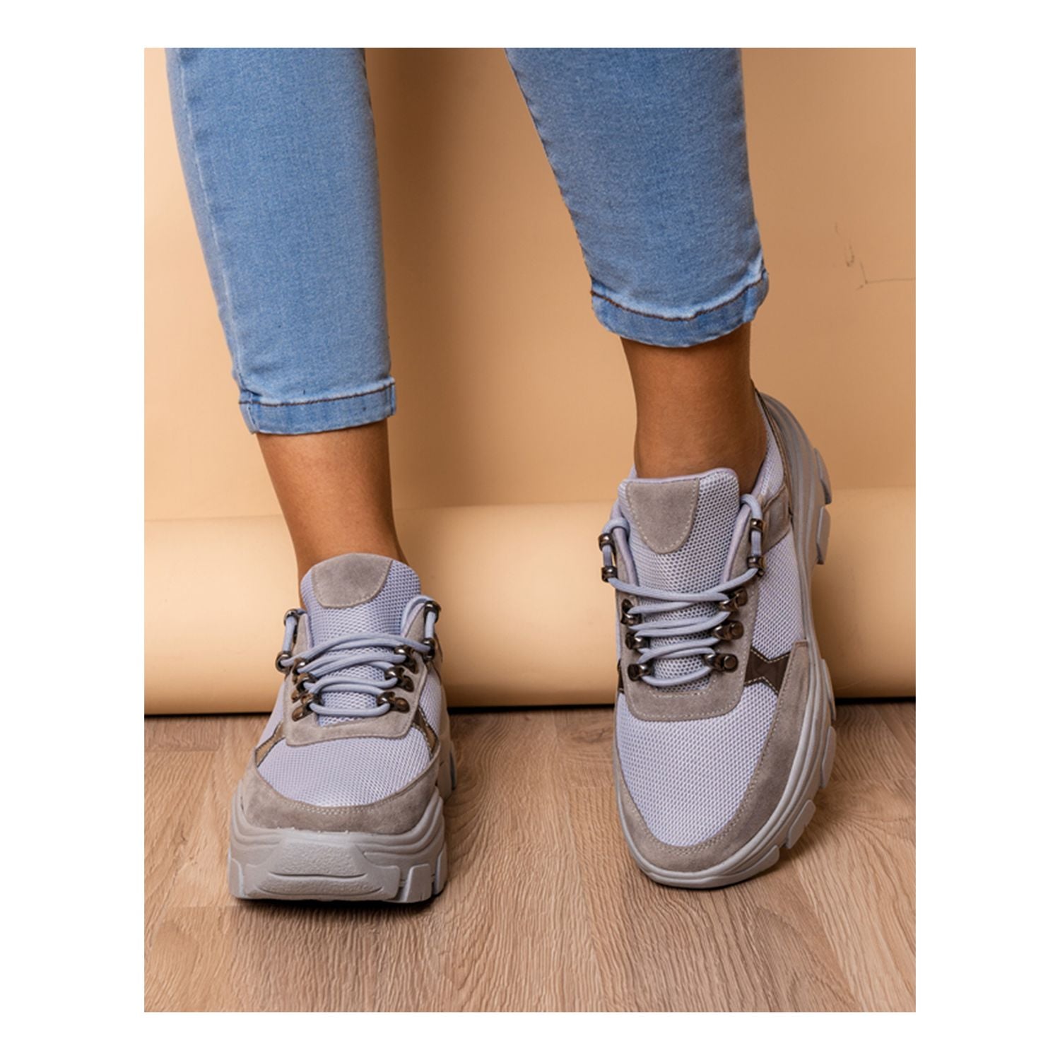 ZAPATILLAS URBANAS MUJER SIDNEY PLOMO - 10