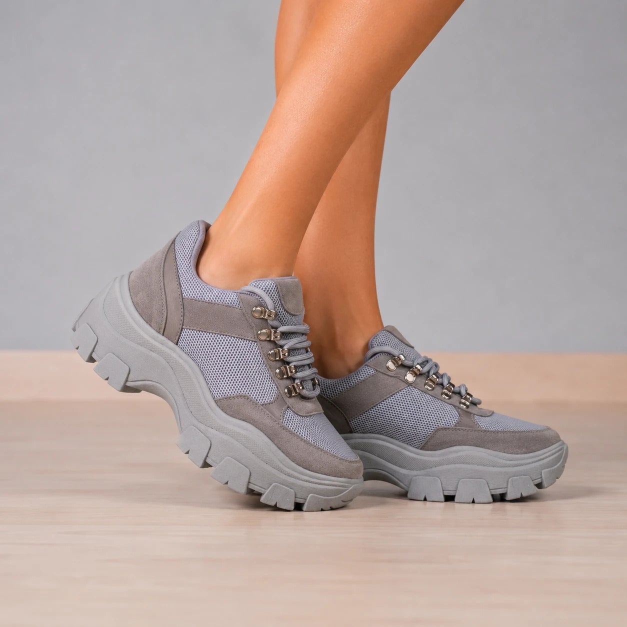 ZAPATILLAS URBANAS MUJER SIDNEY PLOMO - 5