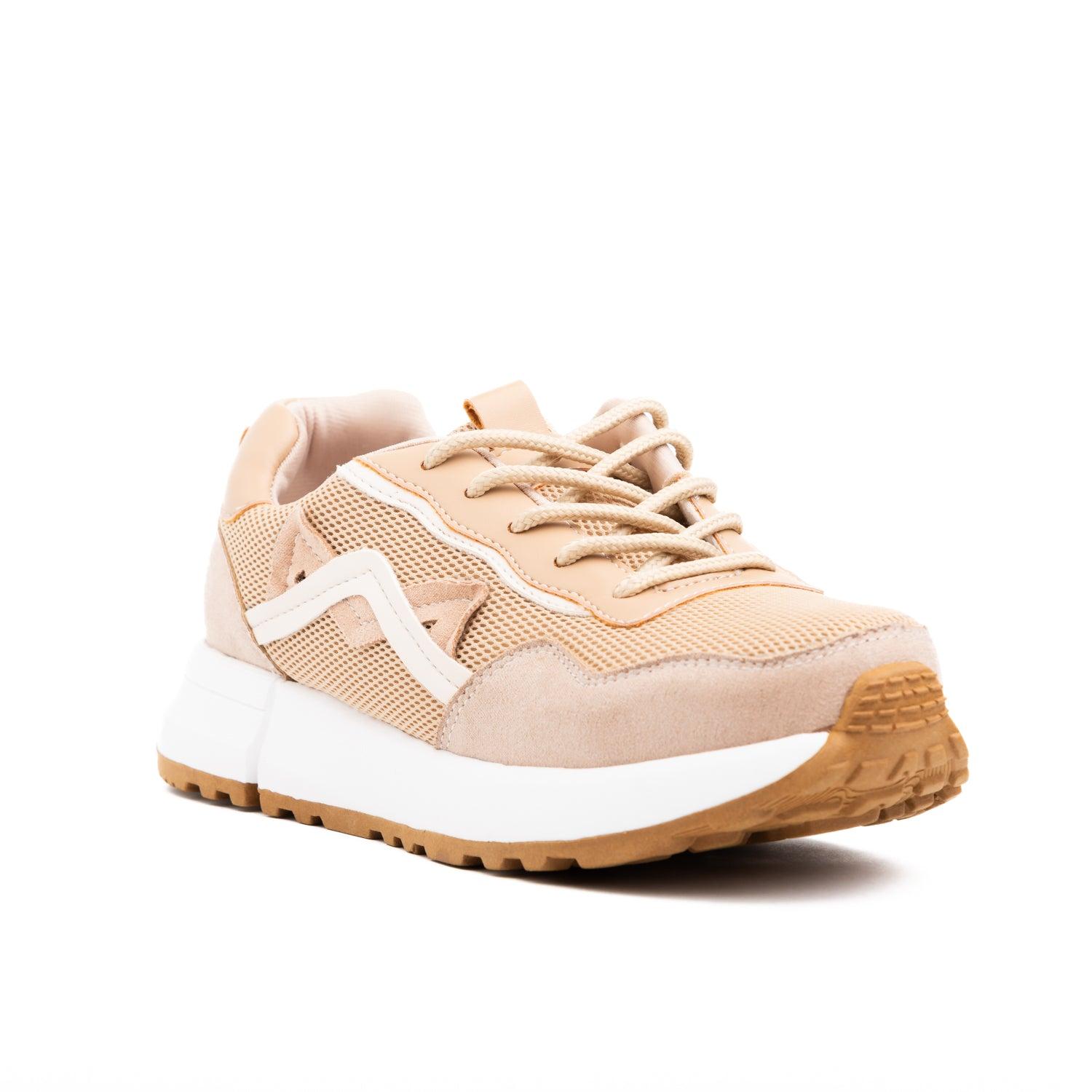 ZAPATILLAS URBANAS MUJER MANU BEIGE - 3