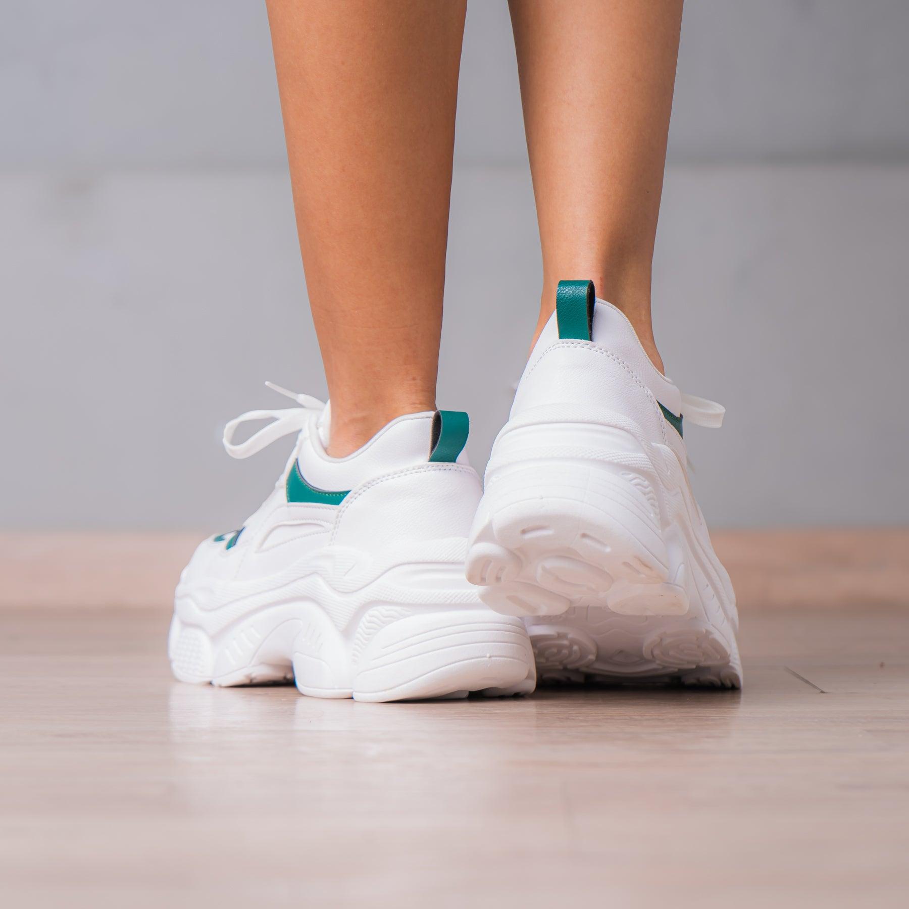 ZAPATILLAS URBANAS MUJER YOZENA VERDE - 3