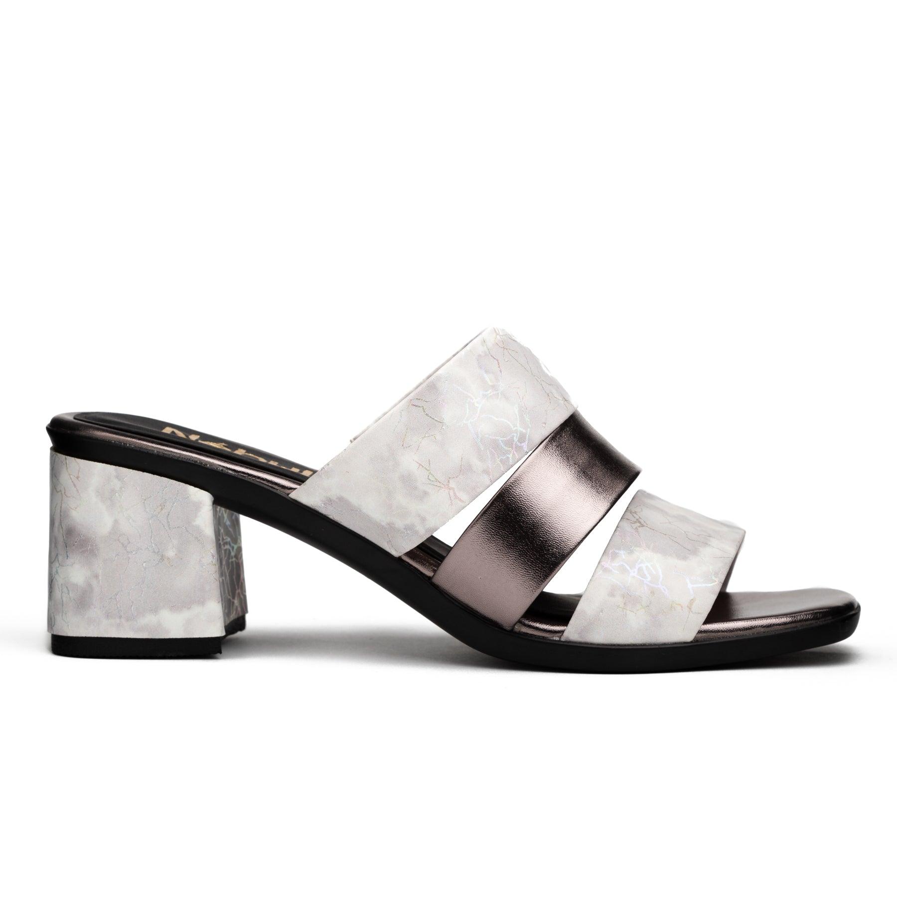 STILETTOS MUJER JANNA PLATEADO - 4