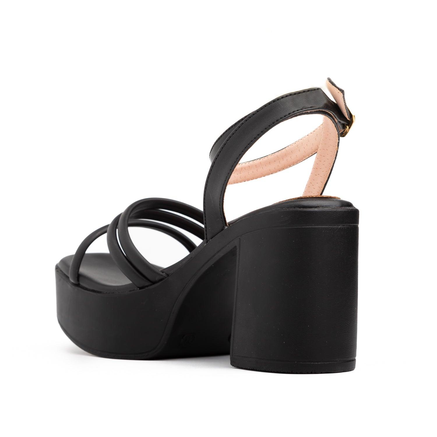 SANDALIAS DE VESTIR MUJER ZULYTH NEGRO - 6