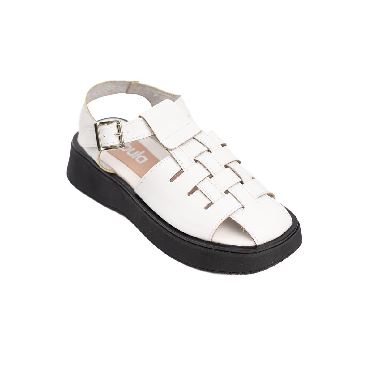 SANDALIAS CASUALES MUJER GOPA BLANCO - 5