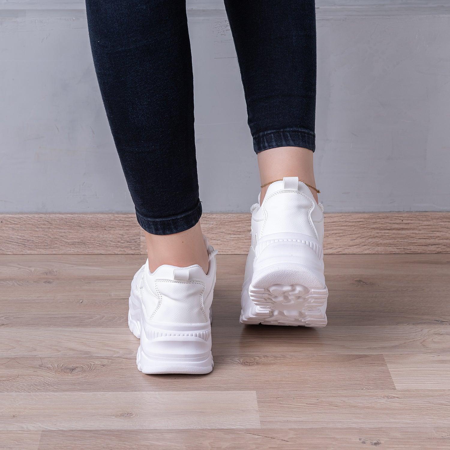 ZAPATILLAS URBANAS MUJER KLAY BLANCO - 3