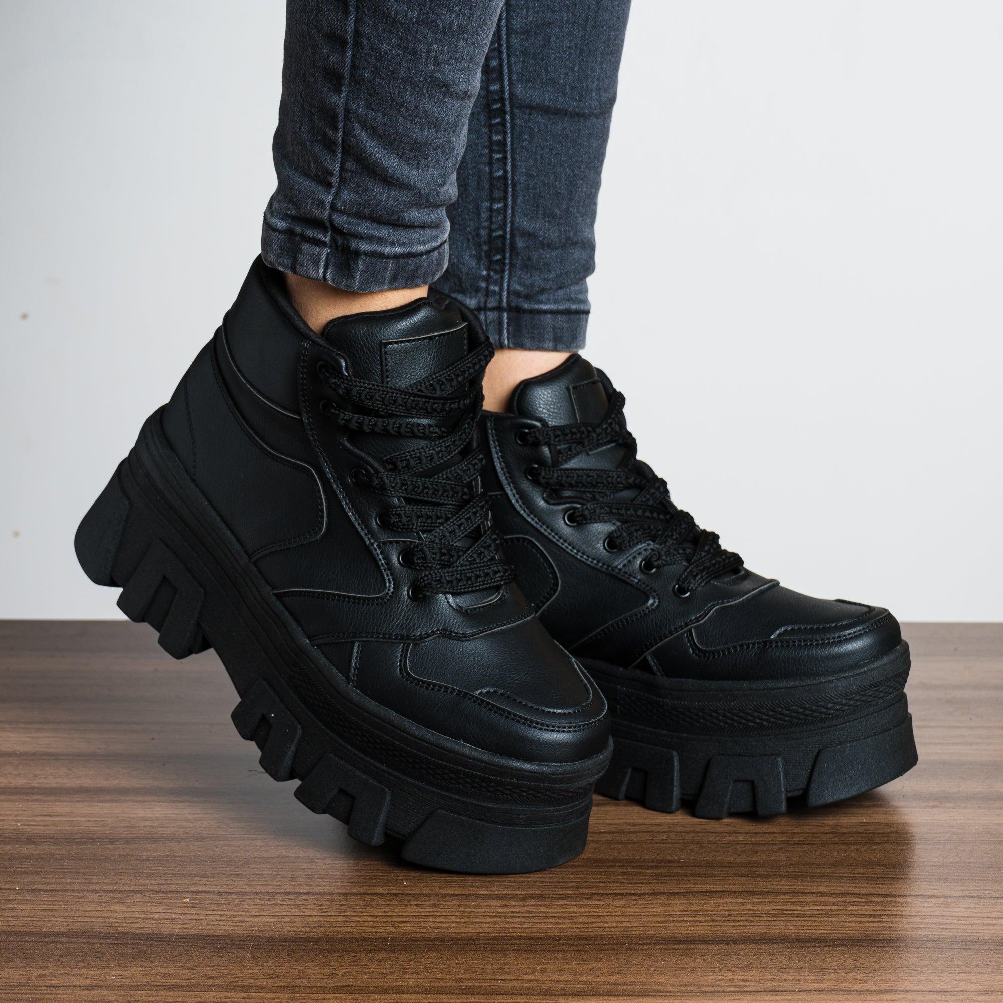 ZAPATILLAS URBANAS MUJER VINCES NEGRO - 1
