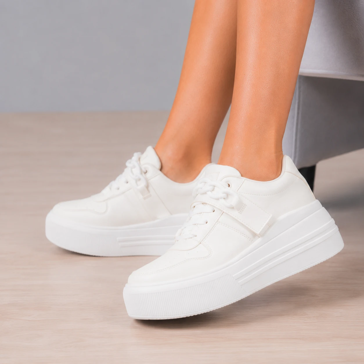 ZAPATILLAS URBANAS MUJER HELSINKI BLANCO 2 - 5