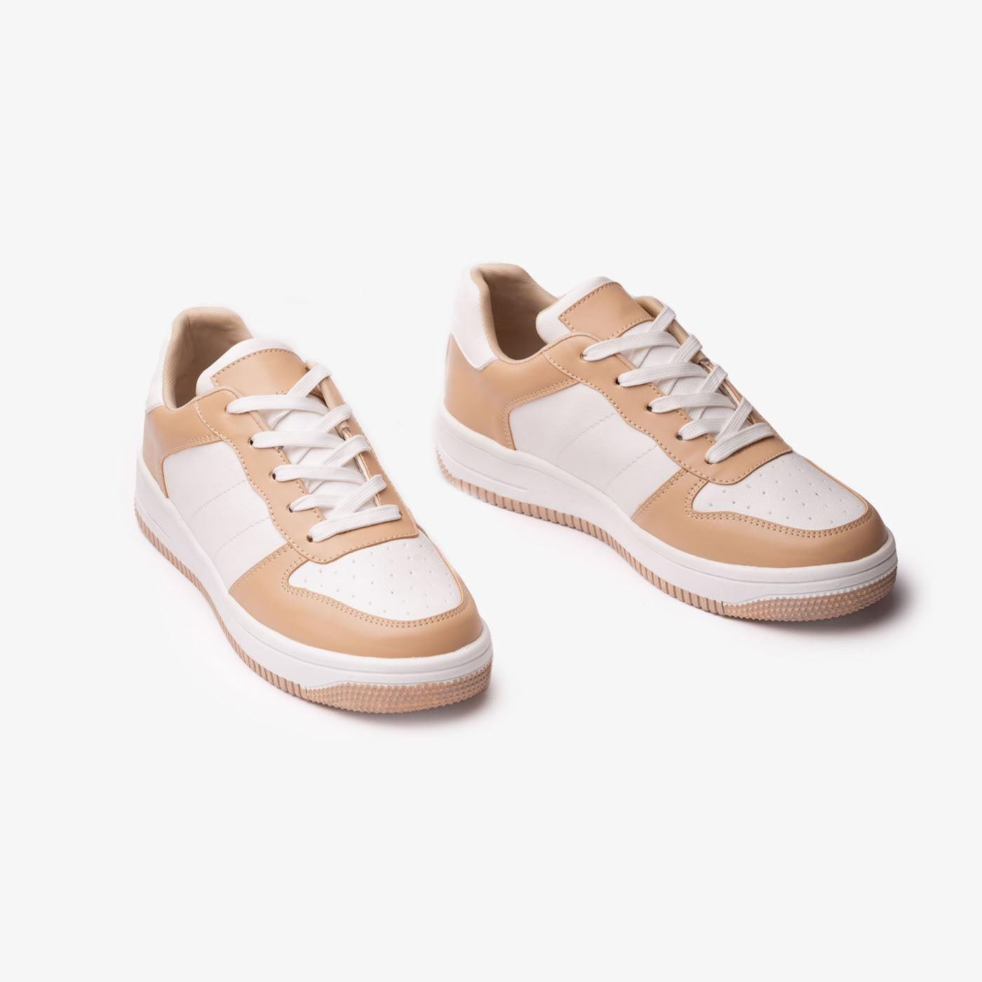 ZAPATILLAS URBANAS MUJER YPRES BEIGE - 3