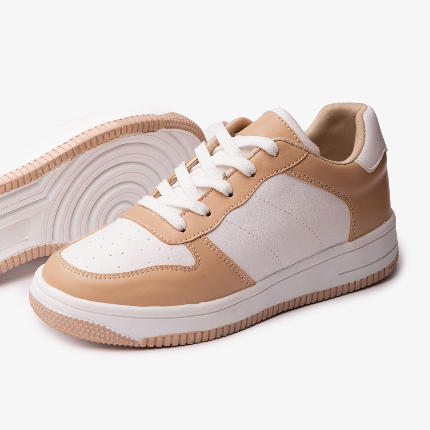 ZAPATILLAS URBANAS MUJER YPRES  BEIGE - 4