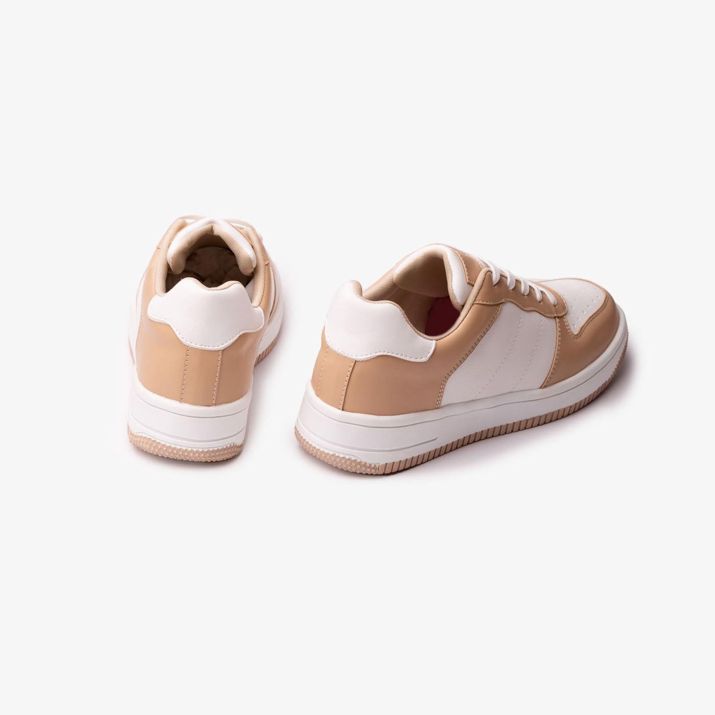 ZAPATILLAS URBANAS MUJER YPRES BEIGE - 5