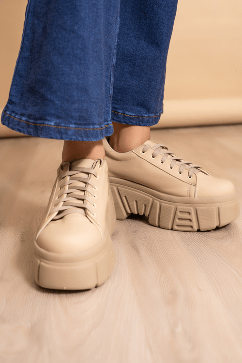 ZAPATILLAS URBANAS MUJER ADANA NUDE - 1