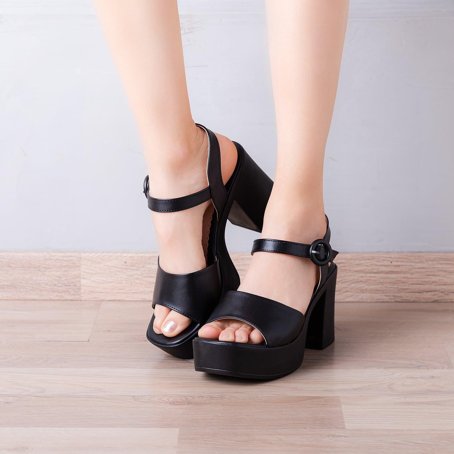 SANDALIAS MUJER NICOYA NEGRO - 2