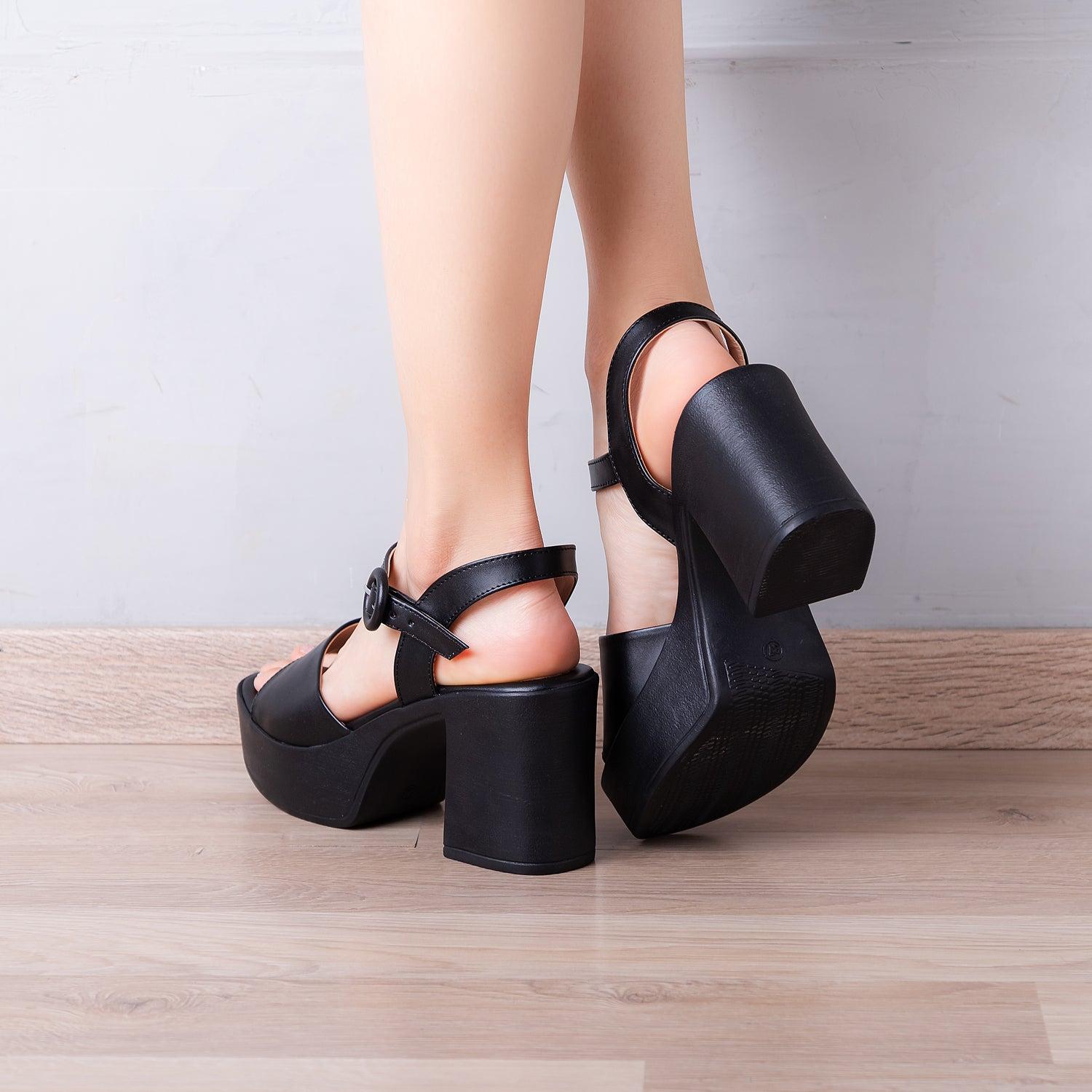 SANDALIAS MUJER NICOYA NEGRO - 3