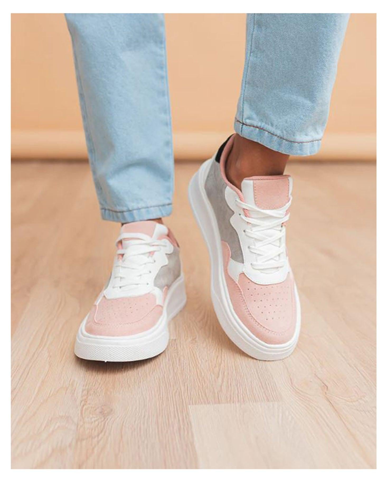 ZAPATILLAS URBANAS MUJER CANCUN ROSADO - 2
