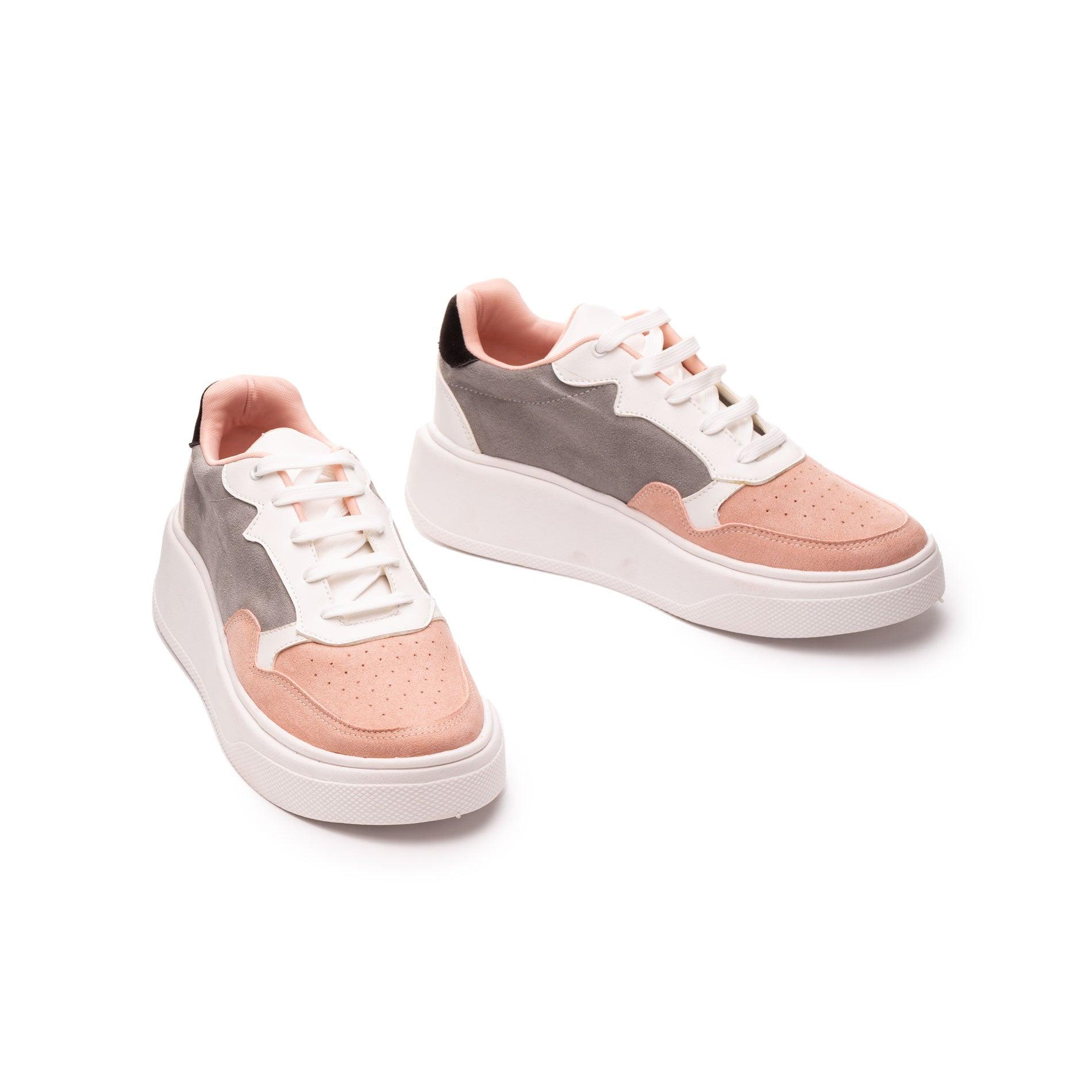 ZAPATILLAS URBANAS MUJER CANCUN ROSADO - 5