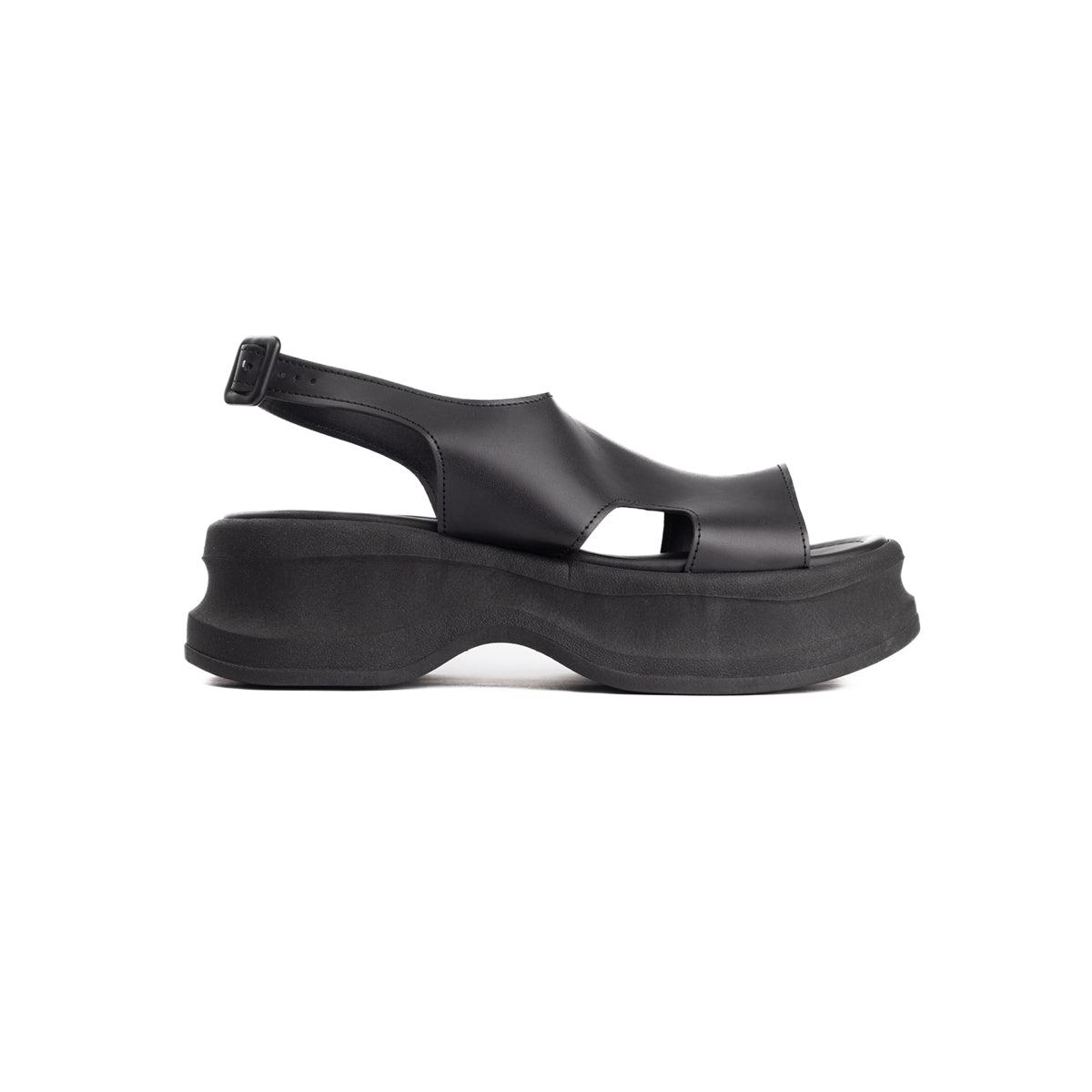 SANDALIAS CASUALES MUJER REBEK NEGRO - 4