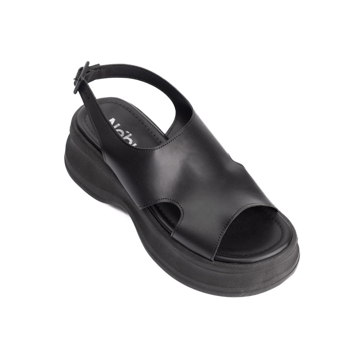 SANDALIAS CASUALES MUJER REBEK NEGRO - 5
