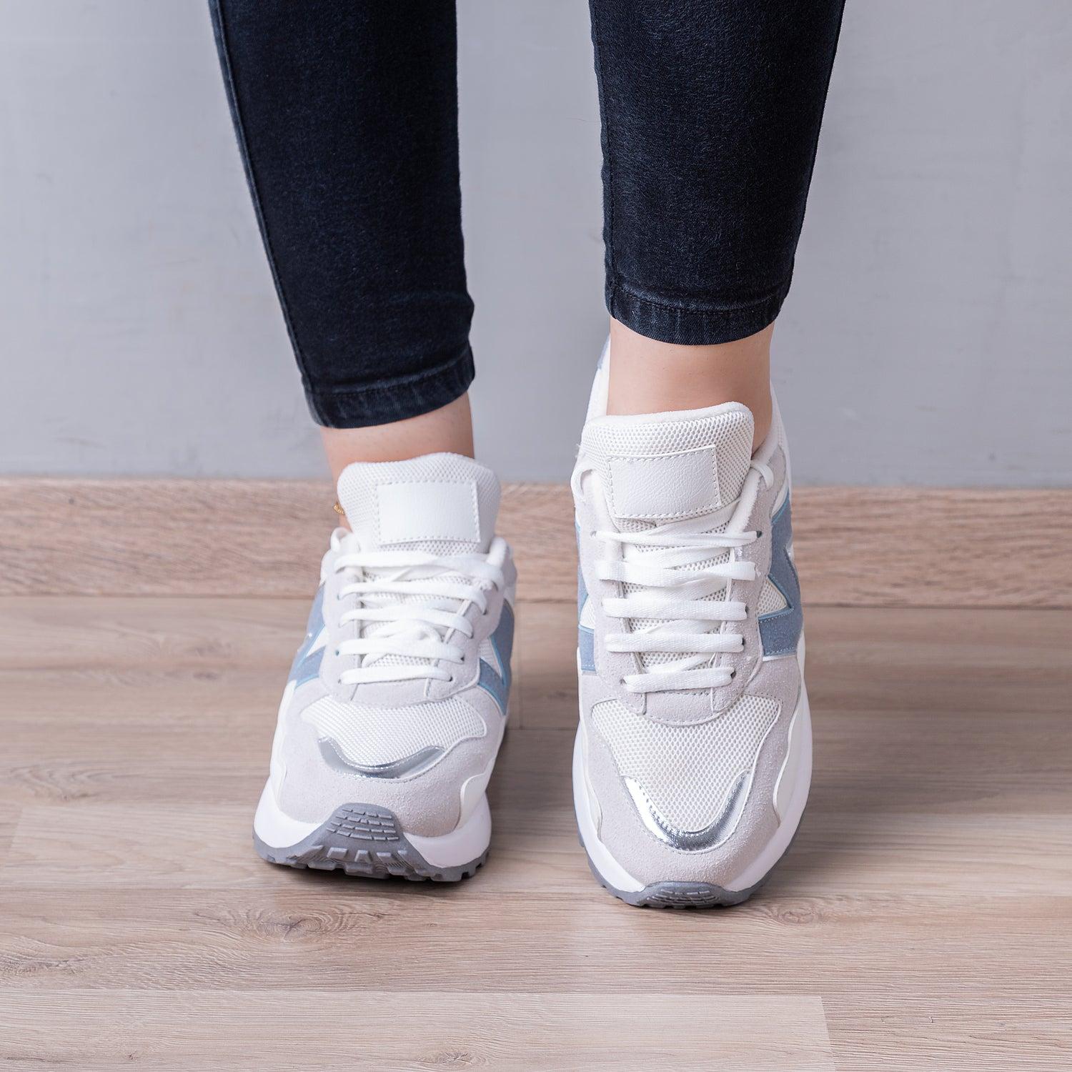 ZAPATILLAS URBANAS MUJER NEBULA 2.0 CELESTE - 2