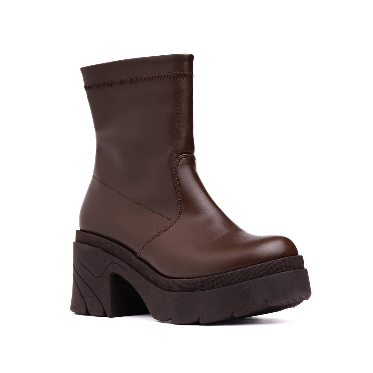 BOTINES MUJER NADIA MARRÓN - 5