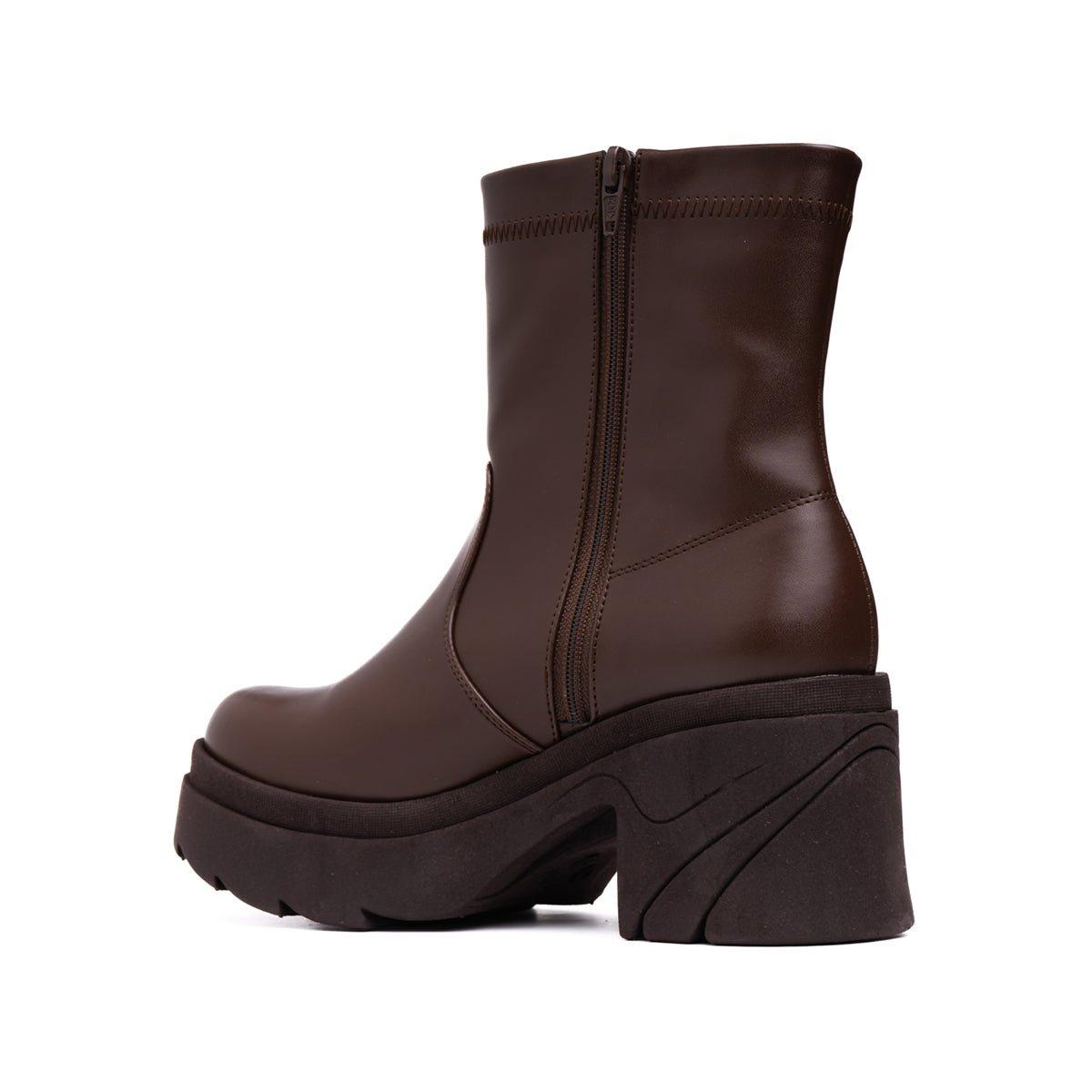 BOTINES MUJER NADIA MARRÓN - 6