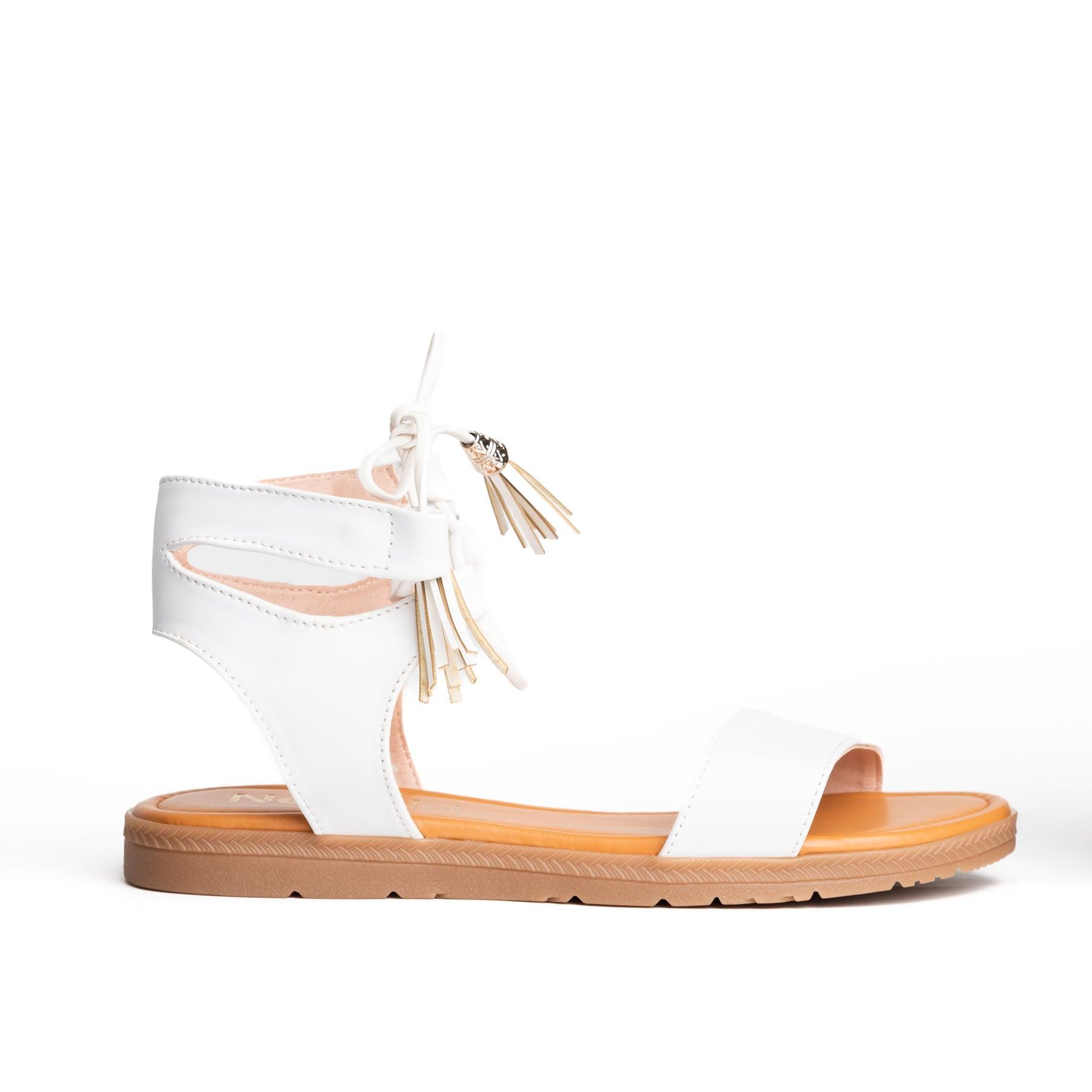 SANDALIAS CASUALES MUJER ADIS BLANCO - 2