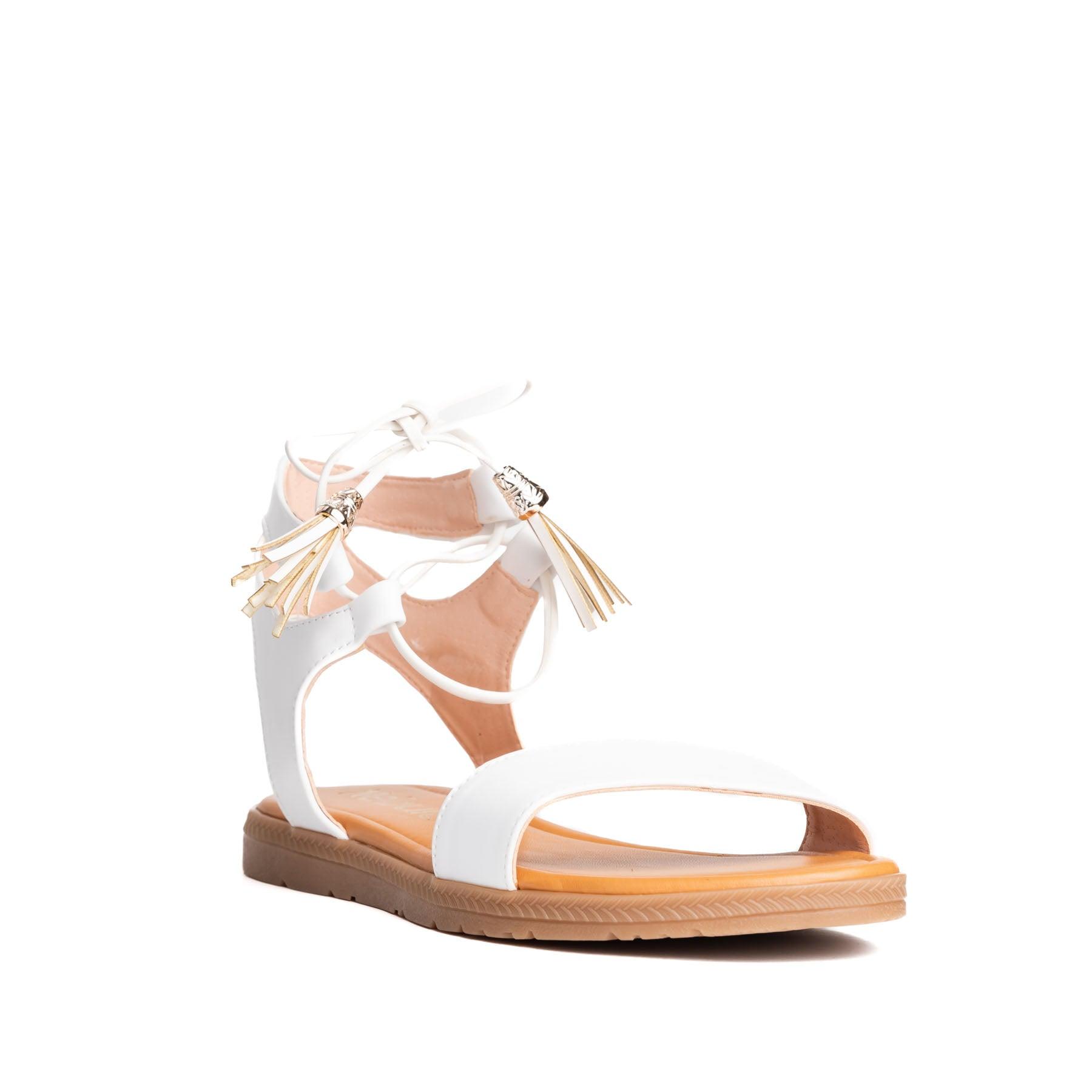 SANDALIAS CASUALES MUJER ADIS BLANCO - 3