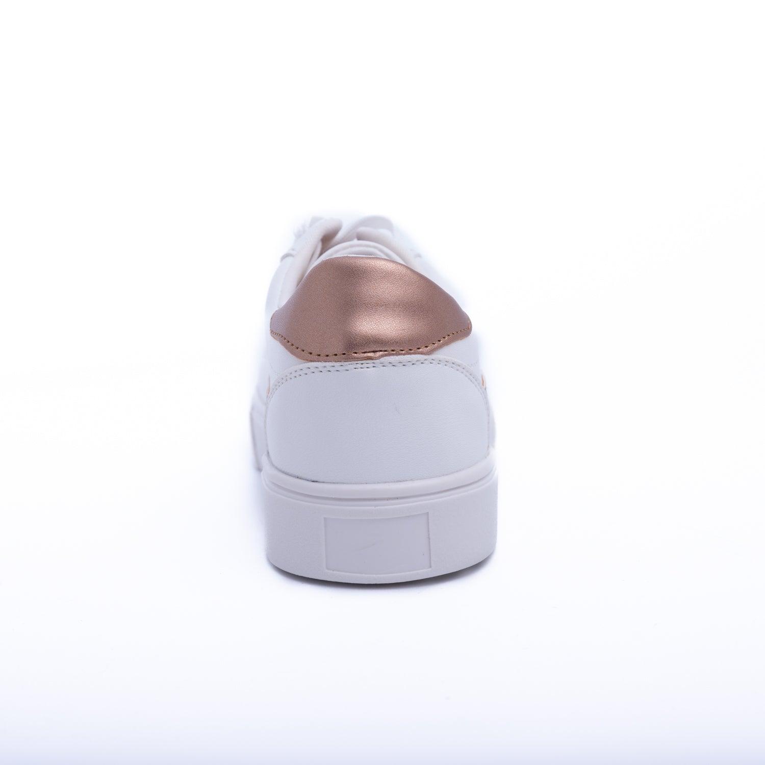 ZAPATILLAS URBANAS MUJER LINE DORADO - 6