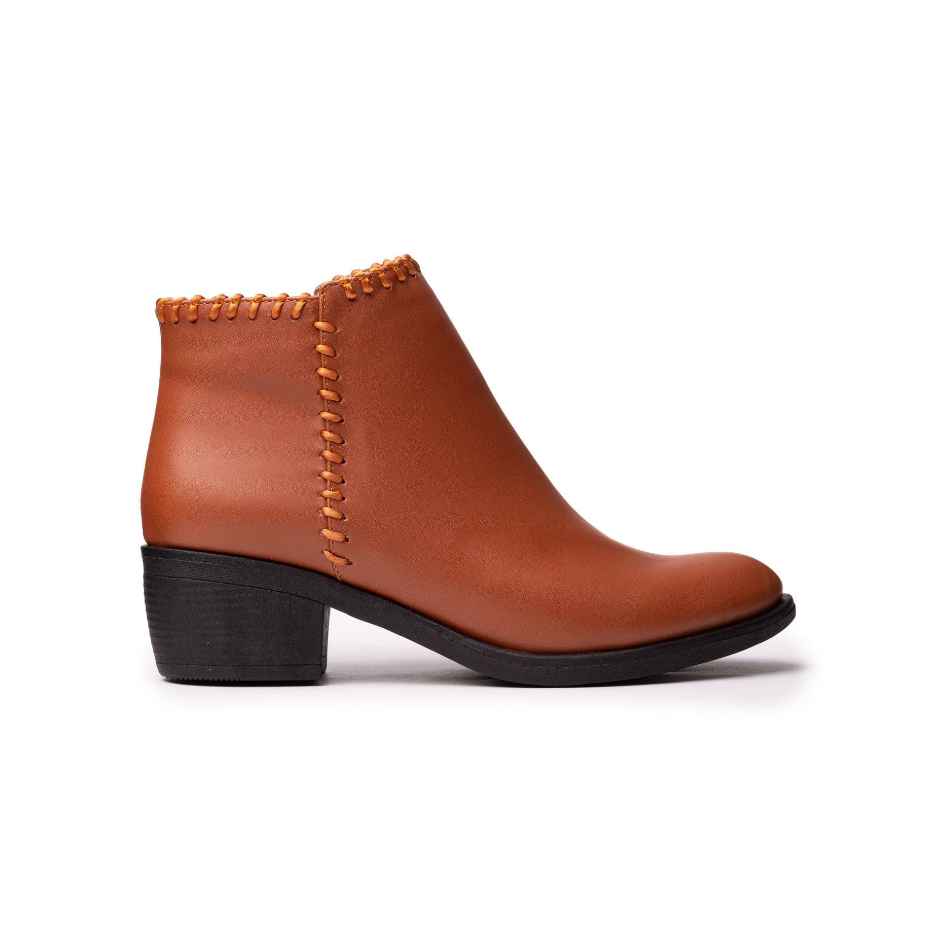 BOTINES MUJER ALBANY CAMEL - 4