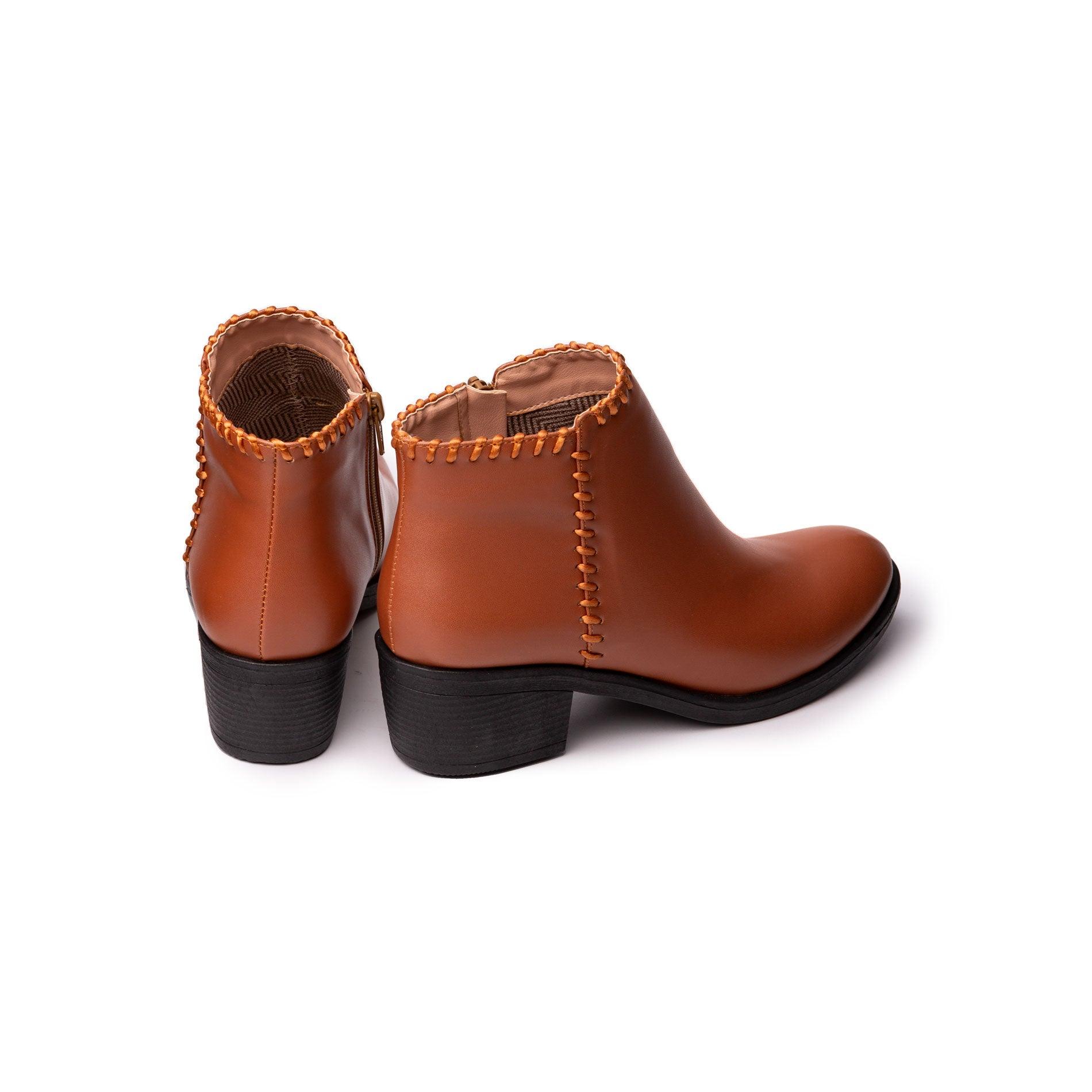BOTINES MUJER ALBANY CAMEL - 6