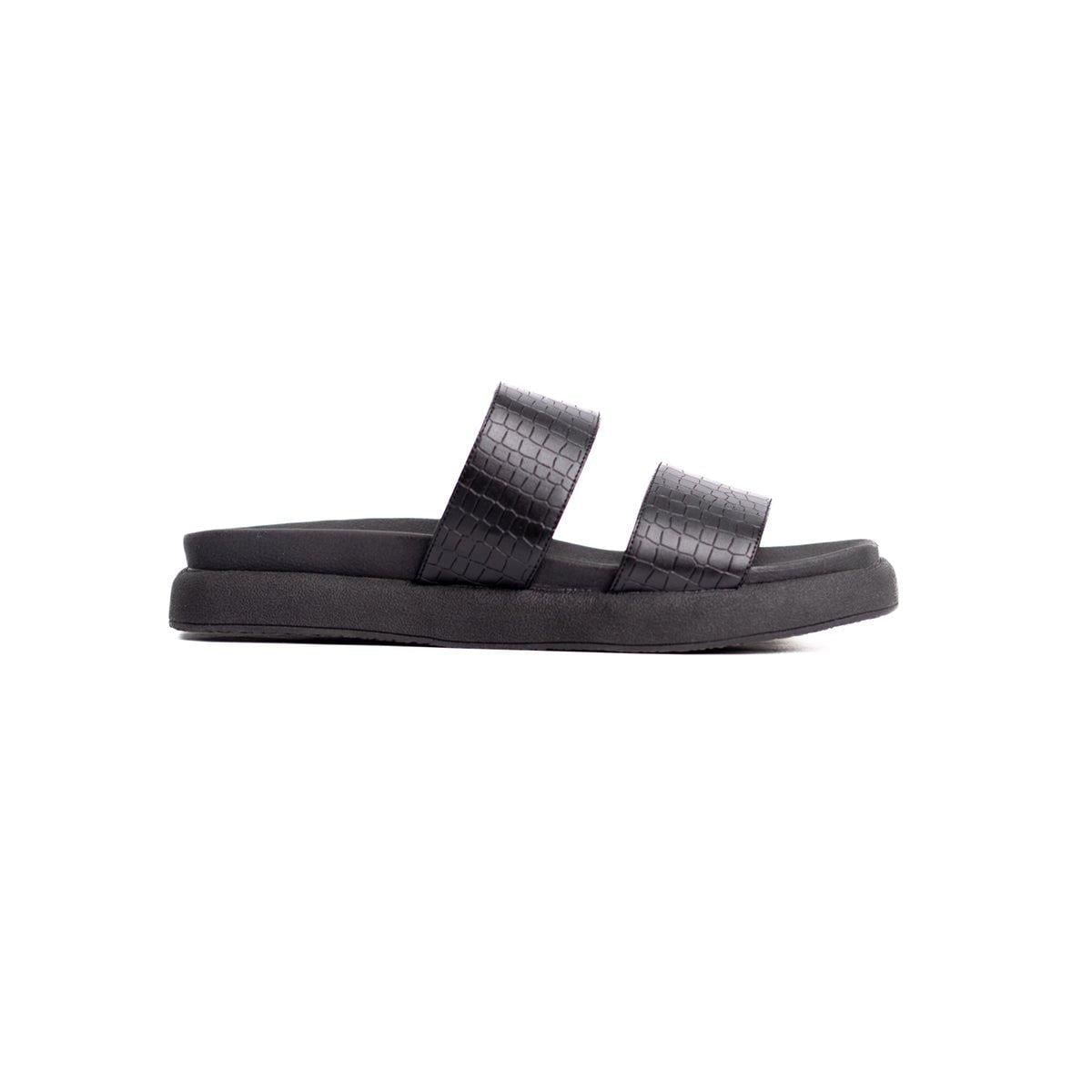 SANDALIAS CASUALES MUJER CHICORITA NEGRO - 4