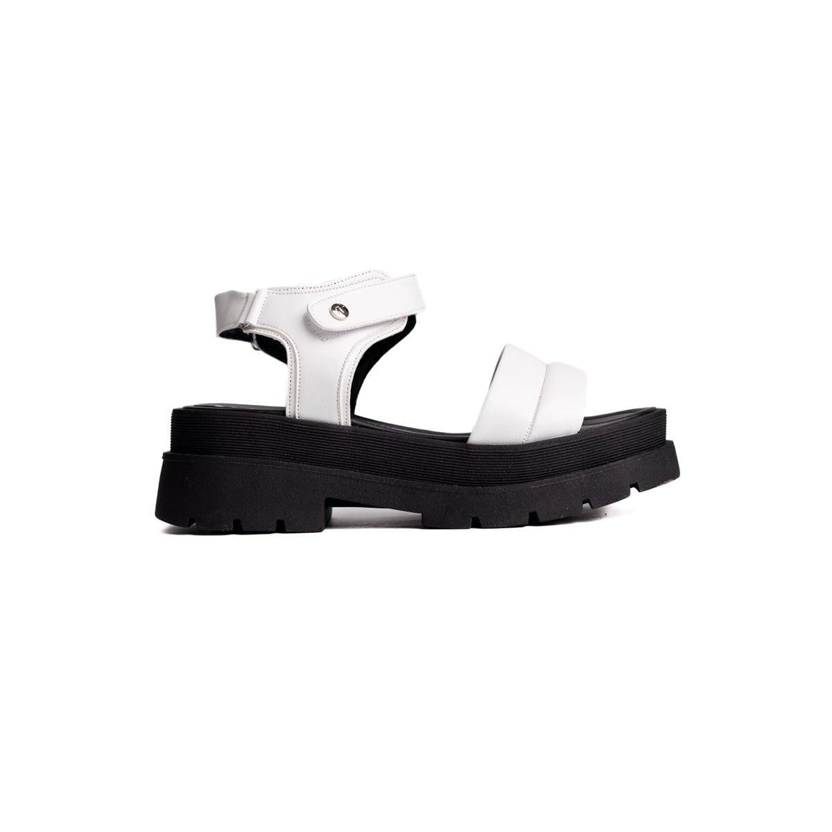 SANDALIAS CASUALES MUJER ETCHE BLANCO - 4