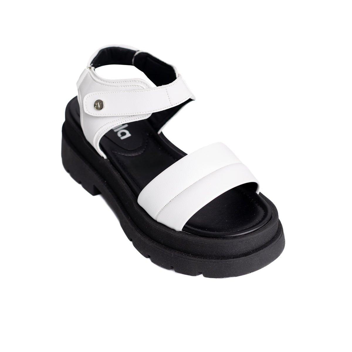 SANDALIAS CASUALES MUJER ETCHE BLANCO - 5