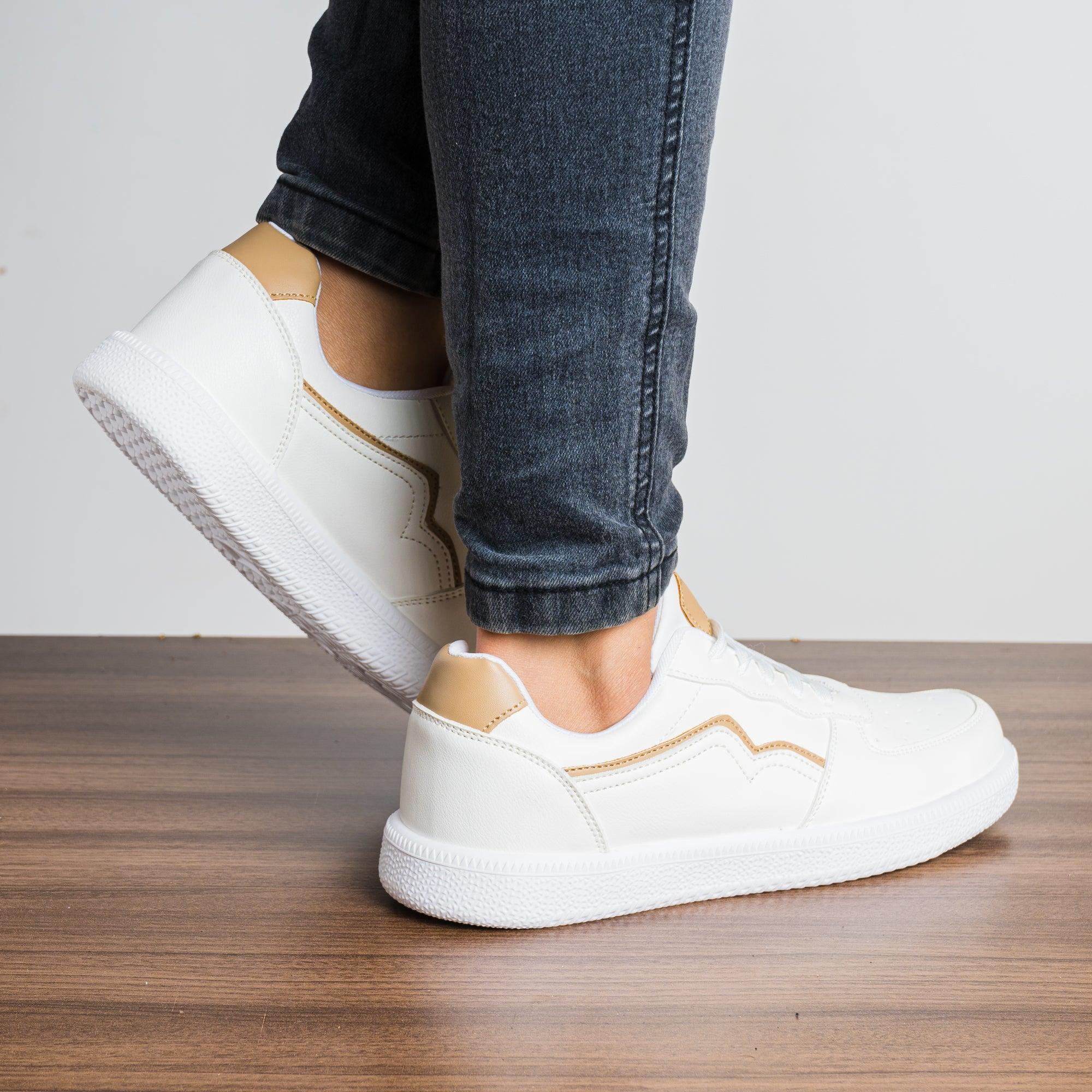 ZAPATILLAS URBANAS MUJER MIRODI BEIGE - 3